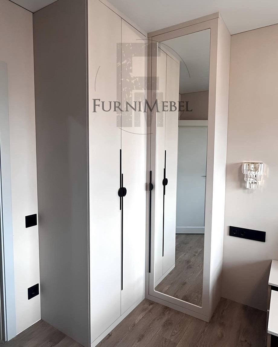 Шкафы в спальню, гостиную, детскую, ванную на заказ по индивидуальным размерам