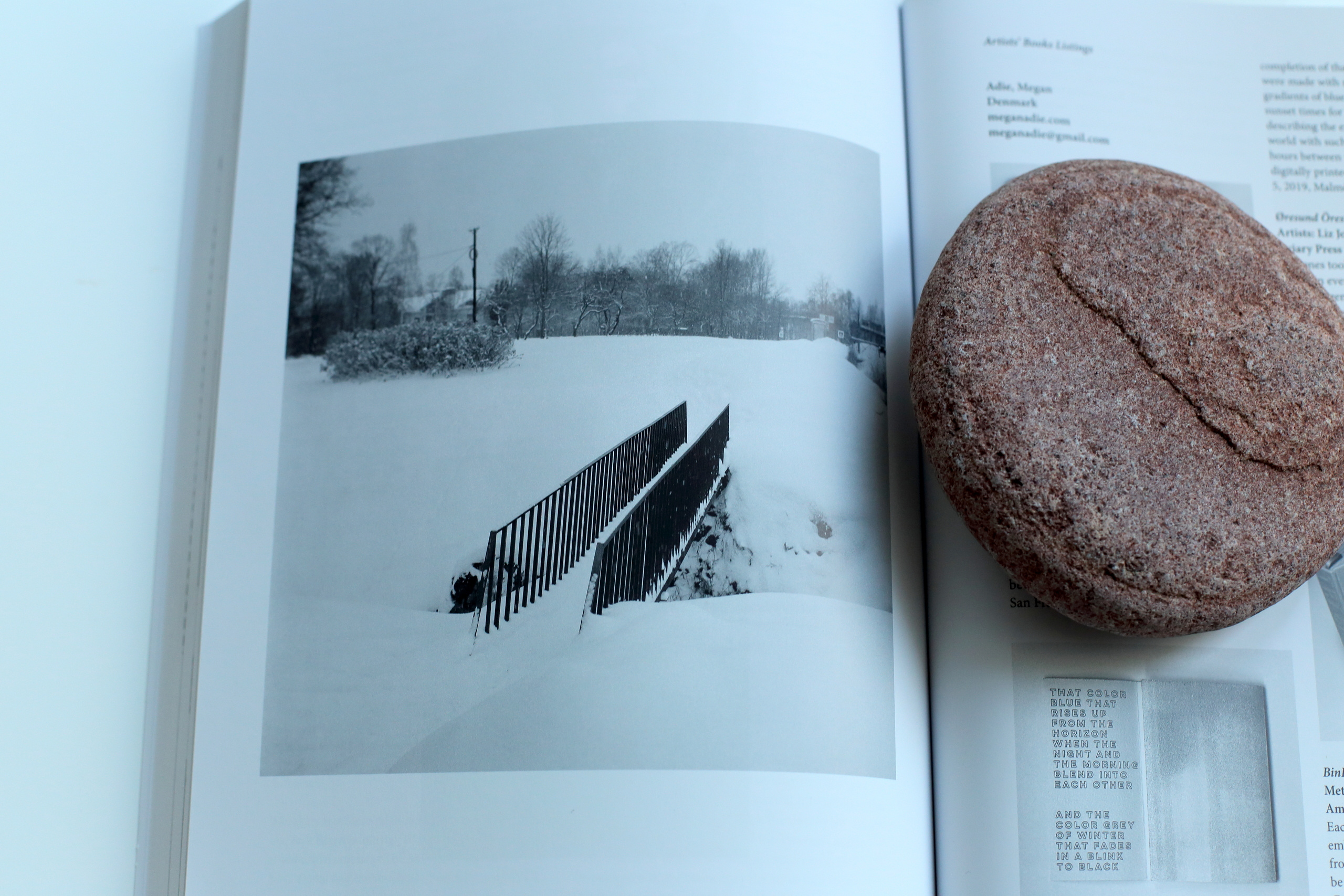 Book ''Road to Petergof'' in the artist’s ''Yearbook 2020–2021''. Ekaterina Vasilyeva photographer