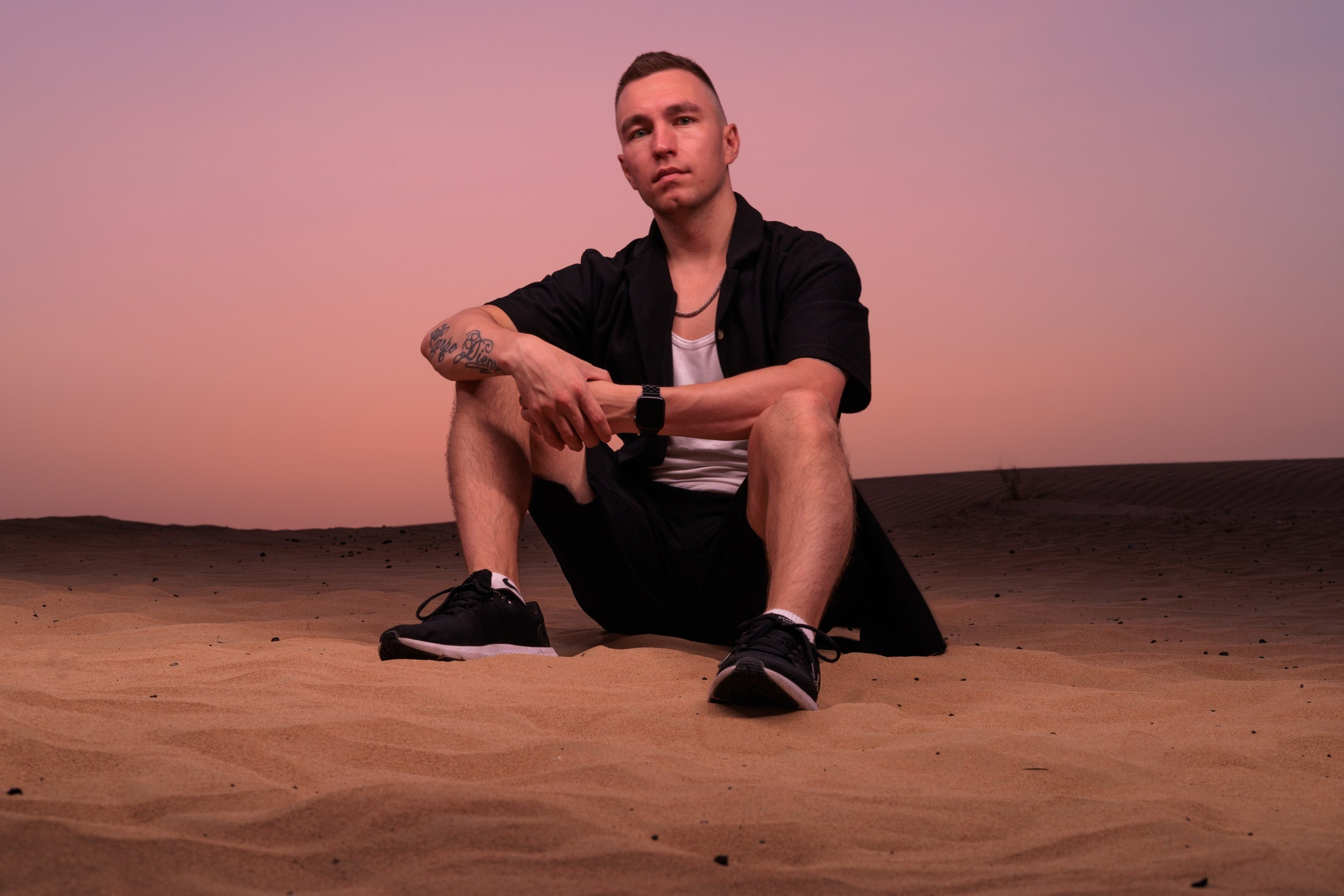 Portrait photoshoot in Dubai by Kirill Perepelkin