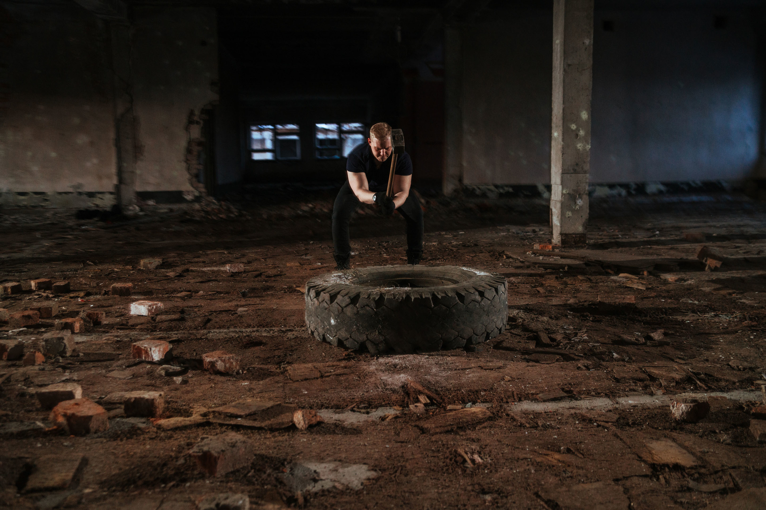 Winter Workout. Wedding & portrait photographer Sergey Lazarenko