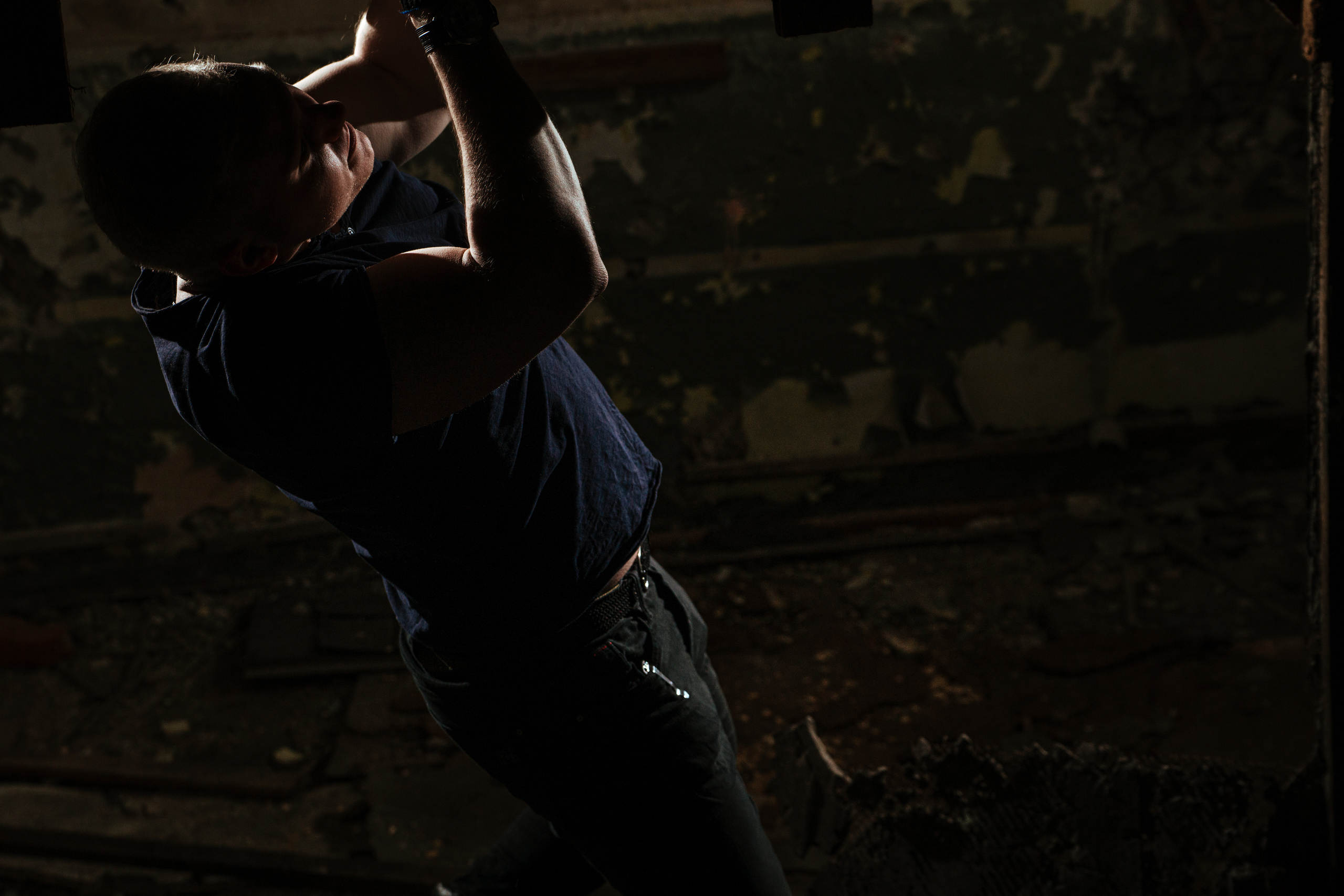 Winter Workout. Wedding & portrait photographer Sergey Lazarenko