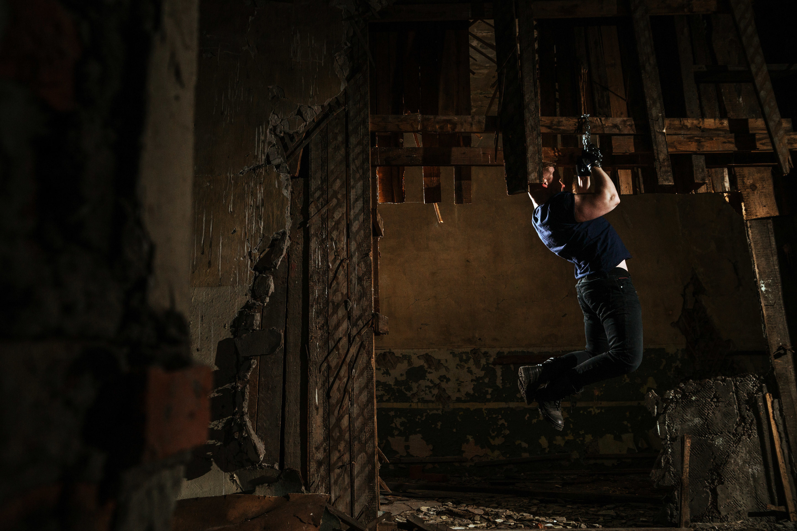 Winter Workout. Wedding & portrait photographer Sergey Lazarenko