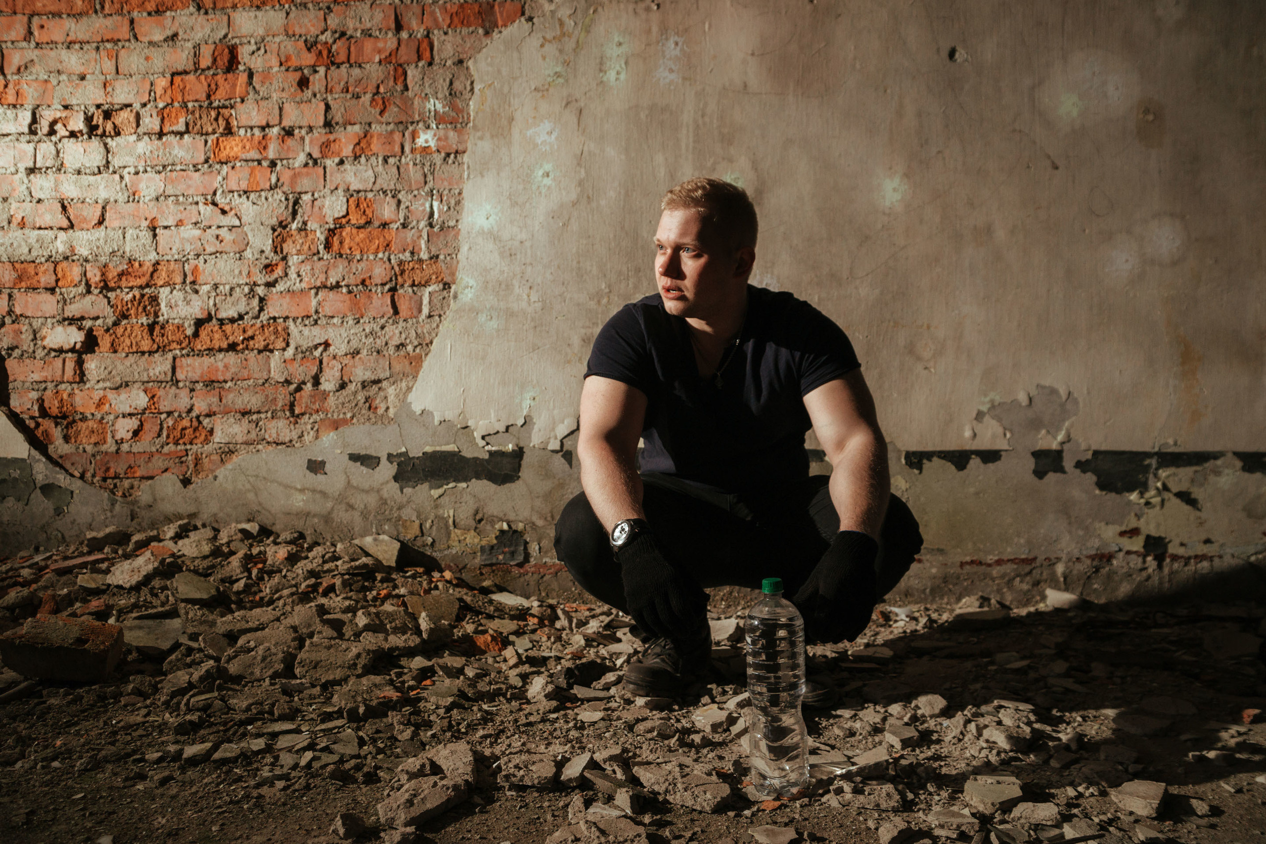 Winter Workout. Wedding & portrait photographer Sergey Lazarenko