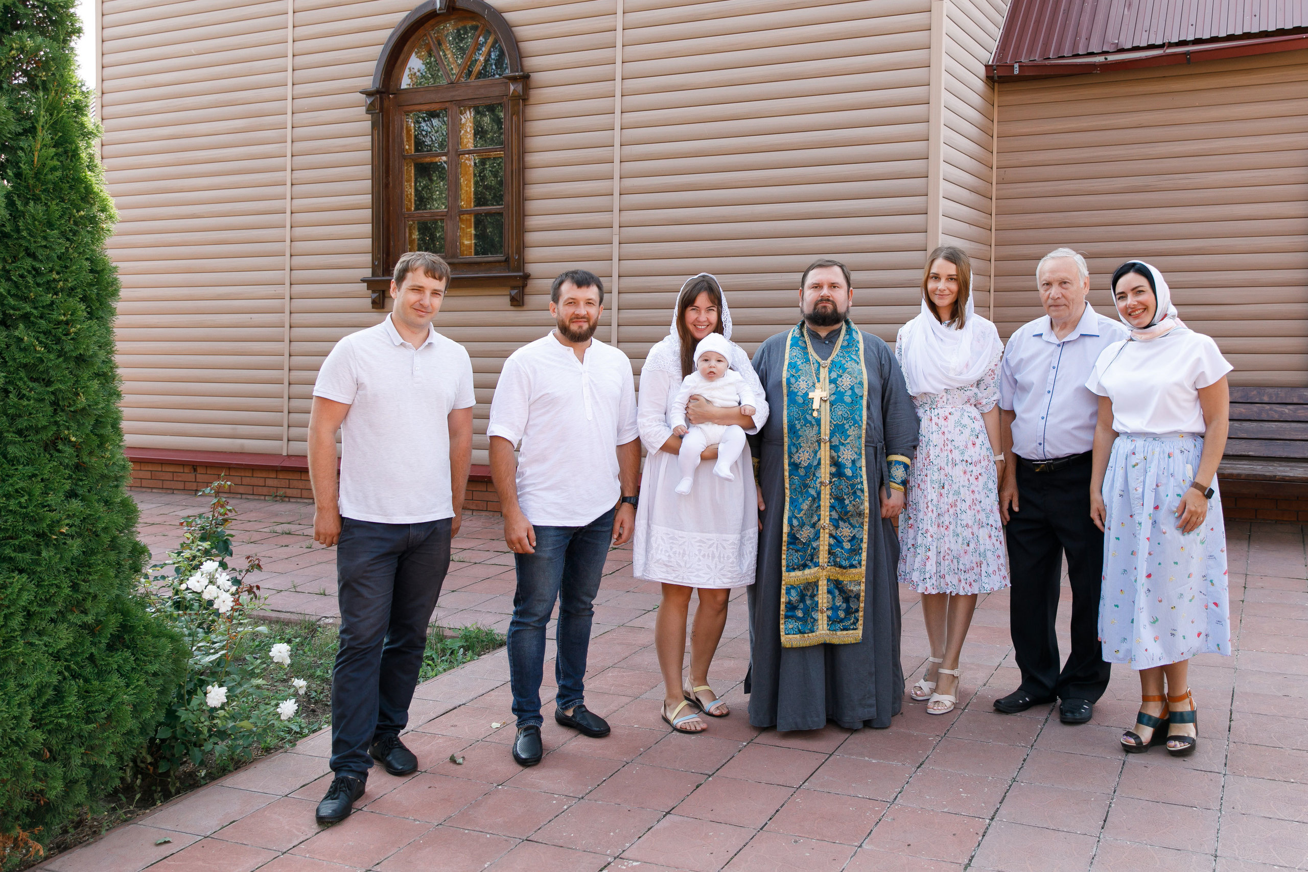 Крещение Матвея. Свадебный семейный и школьный фотограф в Сызрани Максим Баталов