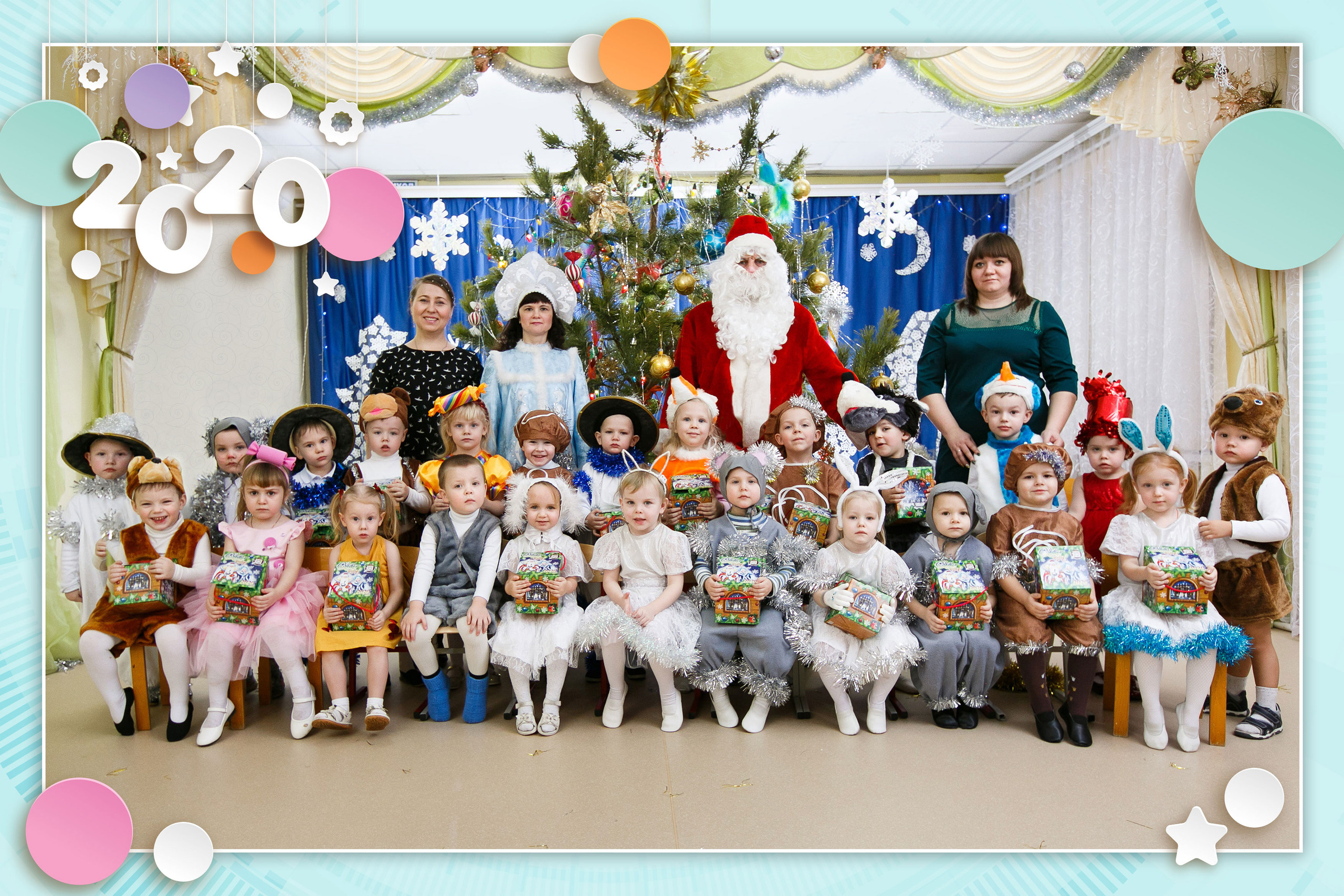 Съёмка новогодних утренников в Сызрани. Свадебный семейный и школьный фотограф в Сызрани Максим Баталов