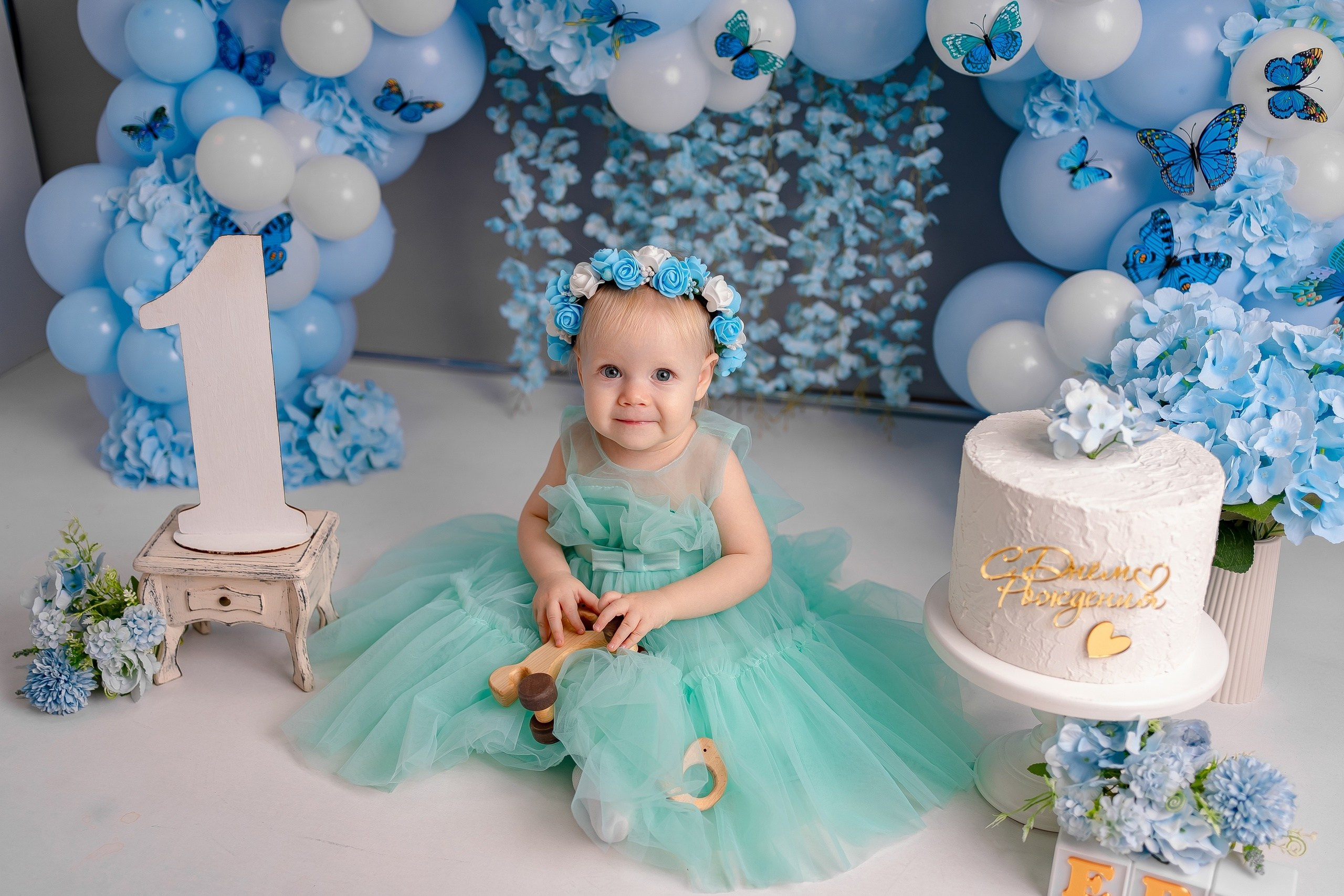 1-2-3 годика. Фотограф новорожденных в г. Павлово Беспалова Екатерина