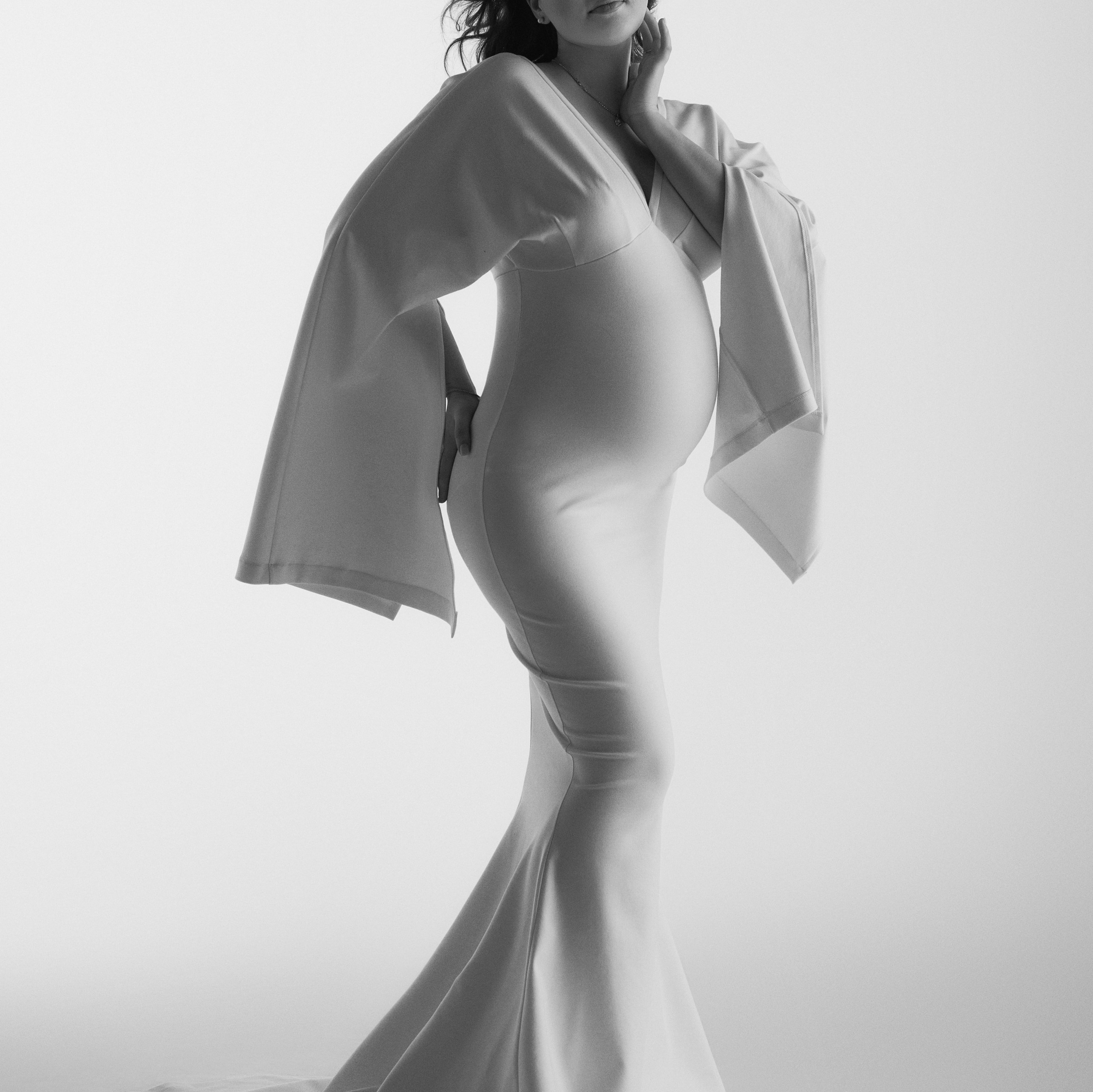 Коллекция нарядов для съемки беременности. Фотограф беременности, новорожденных и детей до года в Челябинске Волк