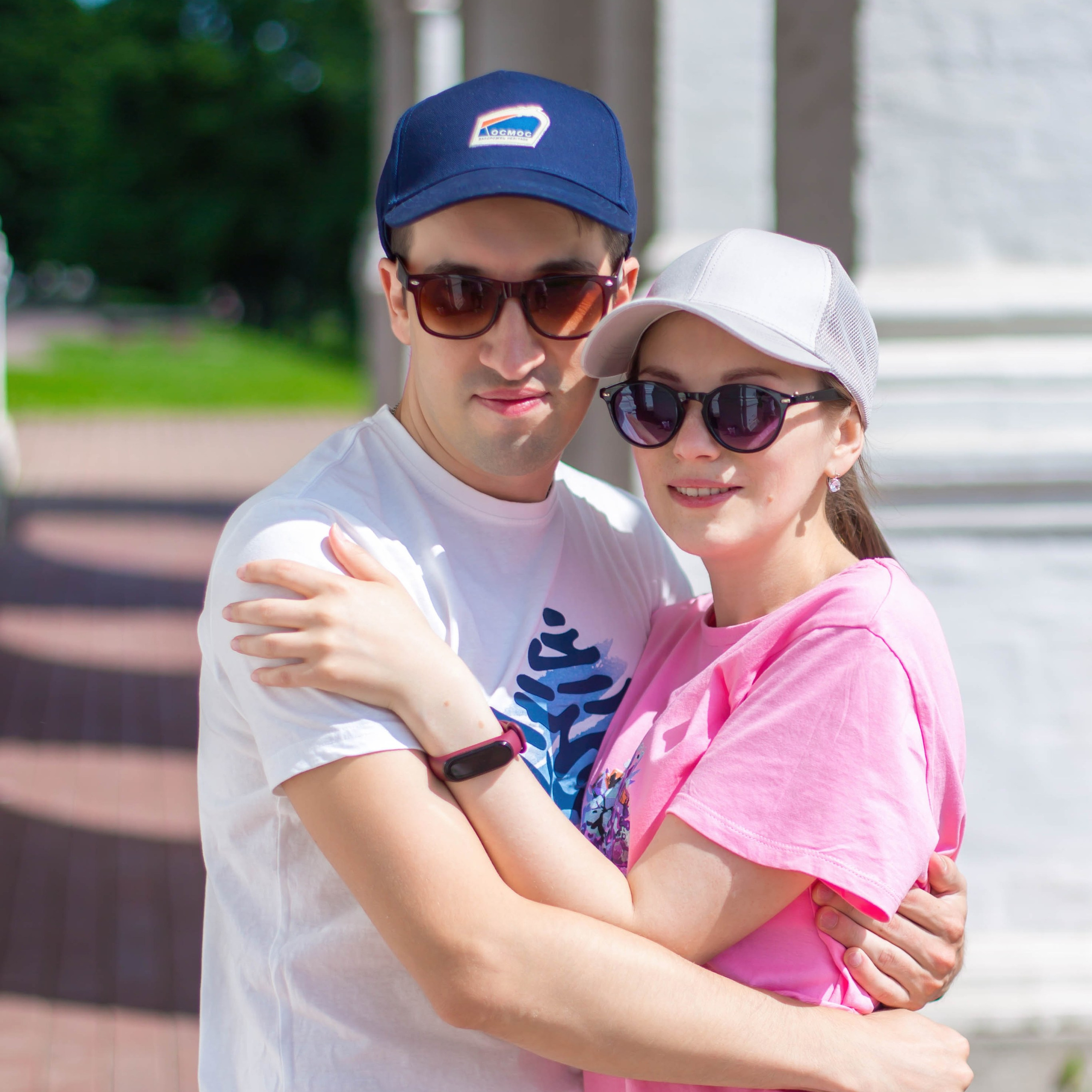 Лав стори в парке Коломенское между колонн