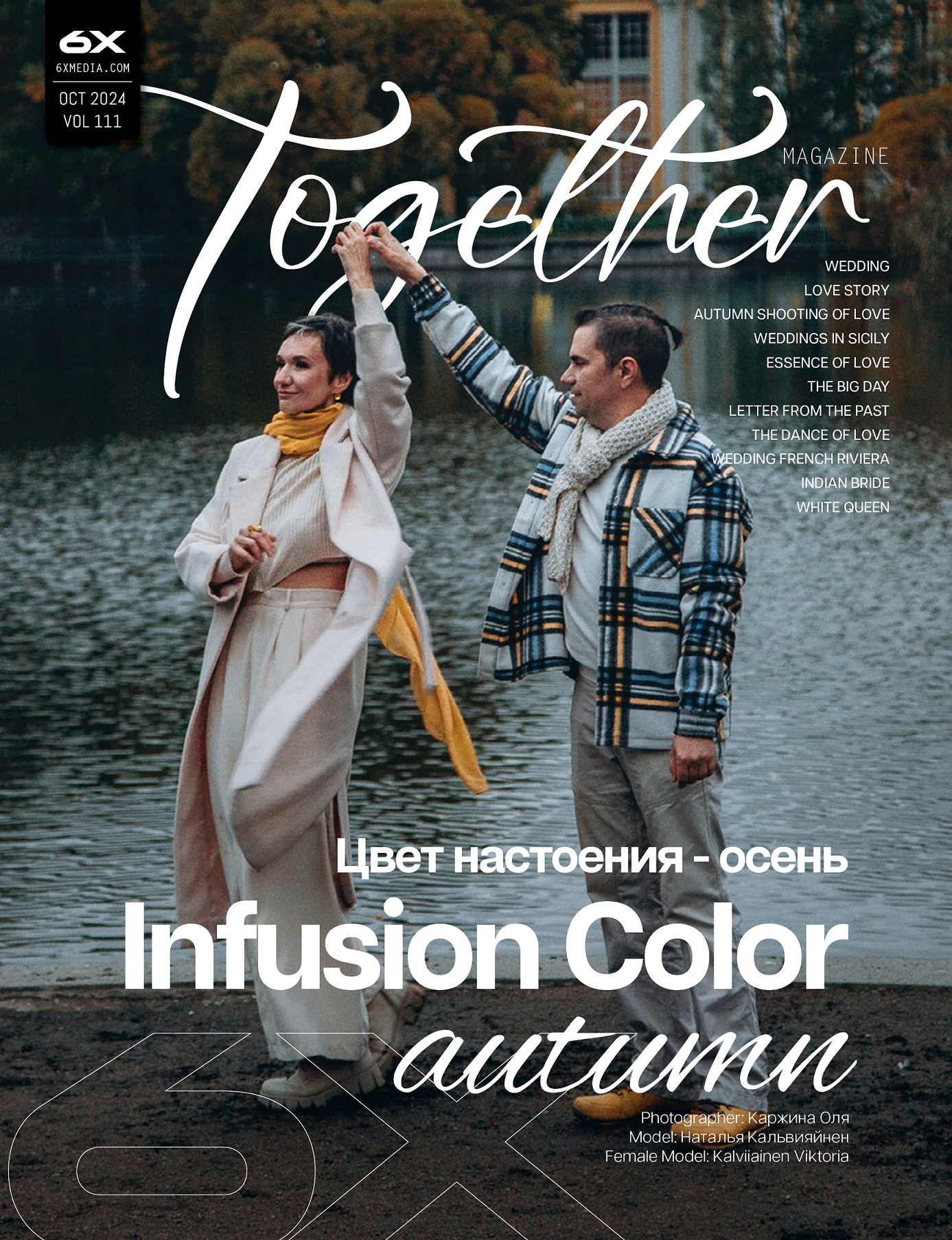 6X Magazine | PRINT Brides & Weddings | october 2024