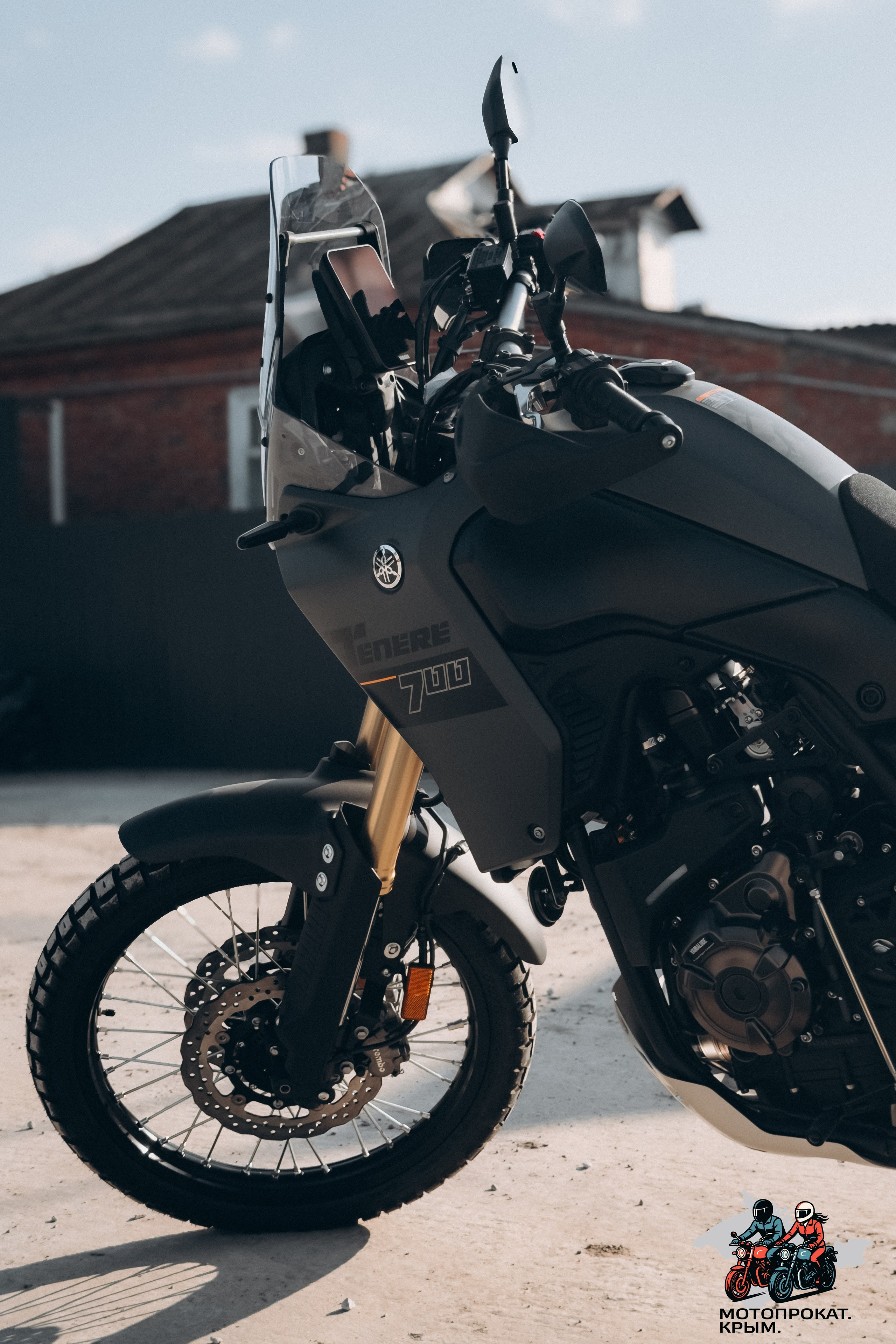 Yamaha Tenere 700 (УЗКАЯ). Мотопрокат Крым, Симферополь — Исследуй самые живописные дороги полуострова на отличном мотоцикле!