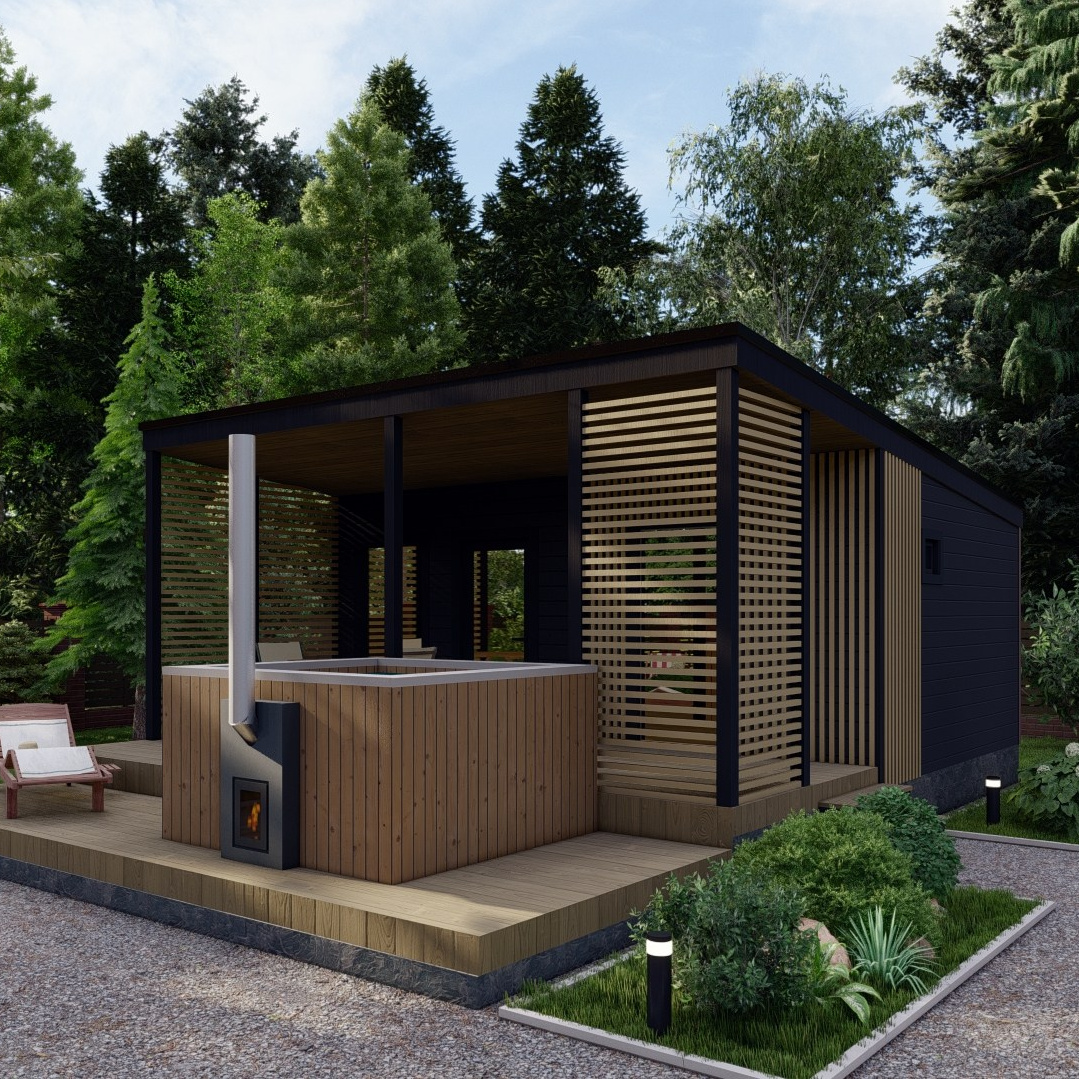 Гармония Премиум. Строительство модульных бань