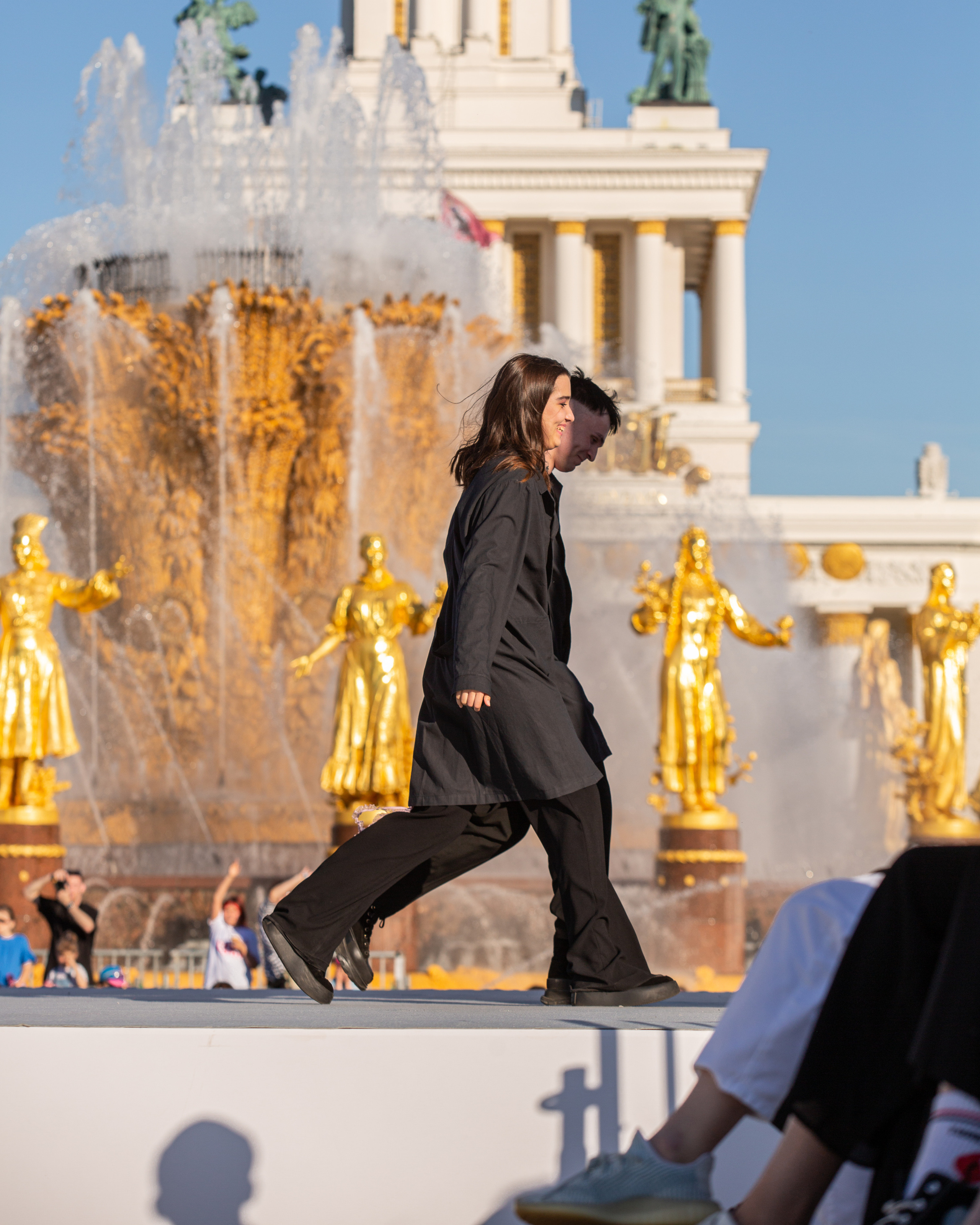 Московская неделя моды. Денис DETALOV. Визуальный художник Лиана Даренская, Москва
