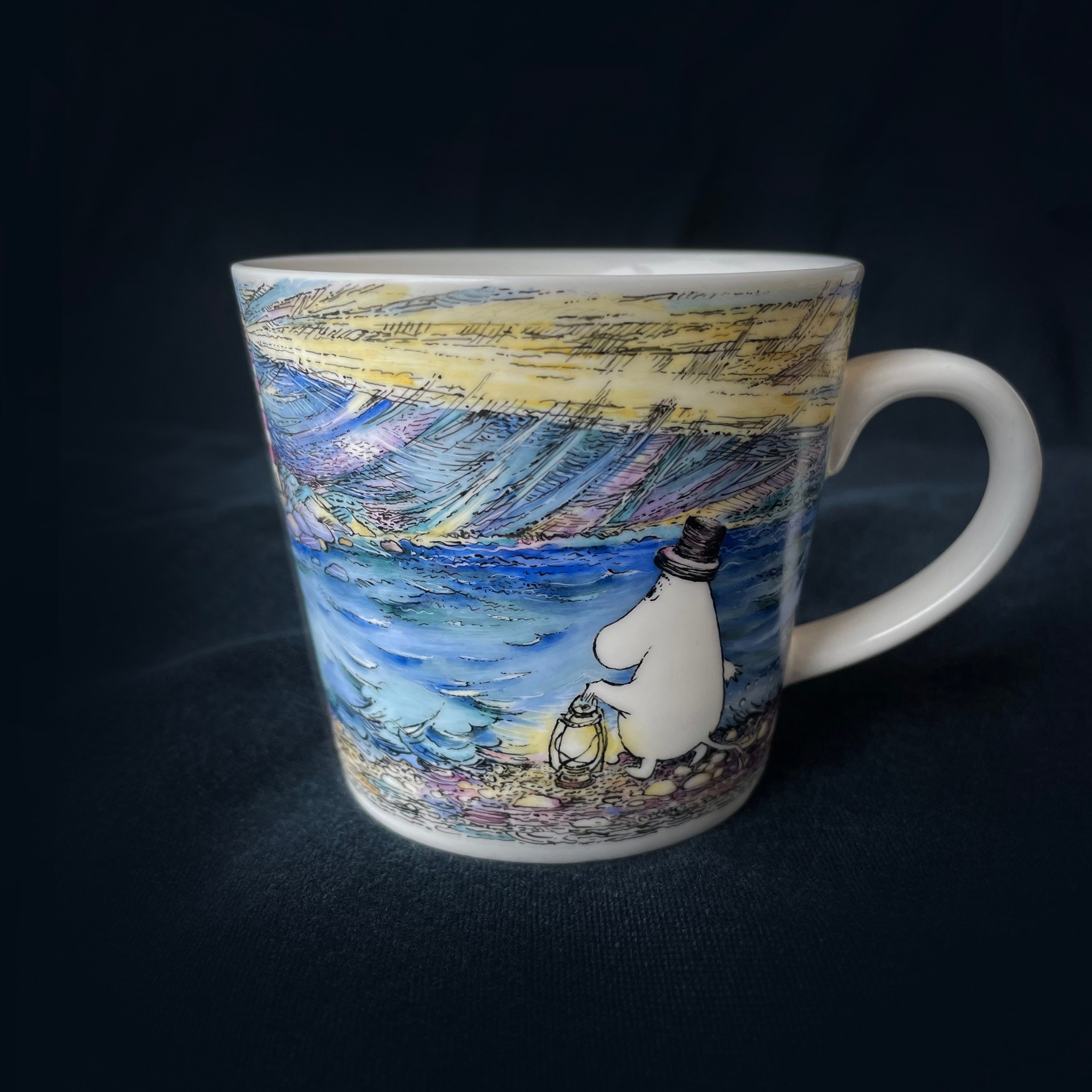 Муми-Тролли на кружке.