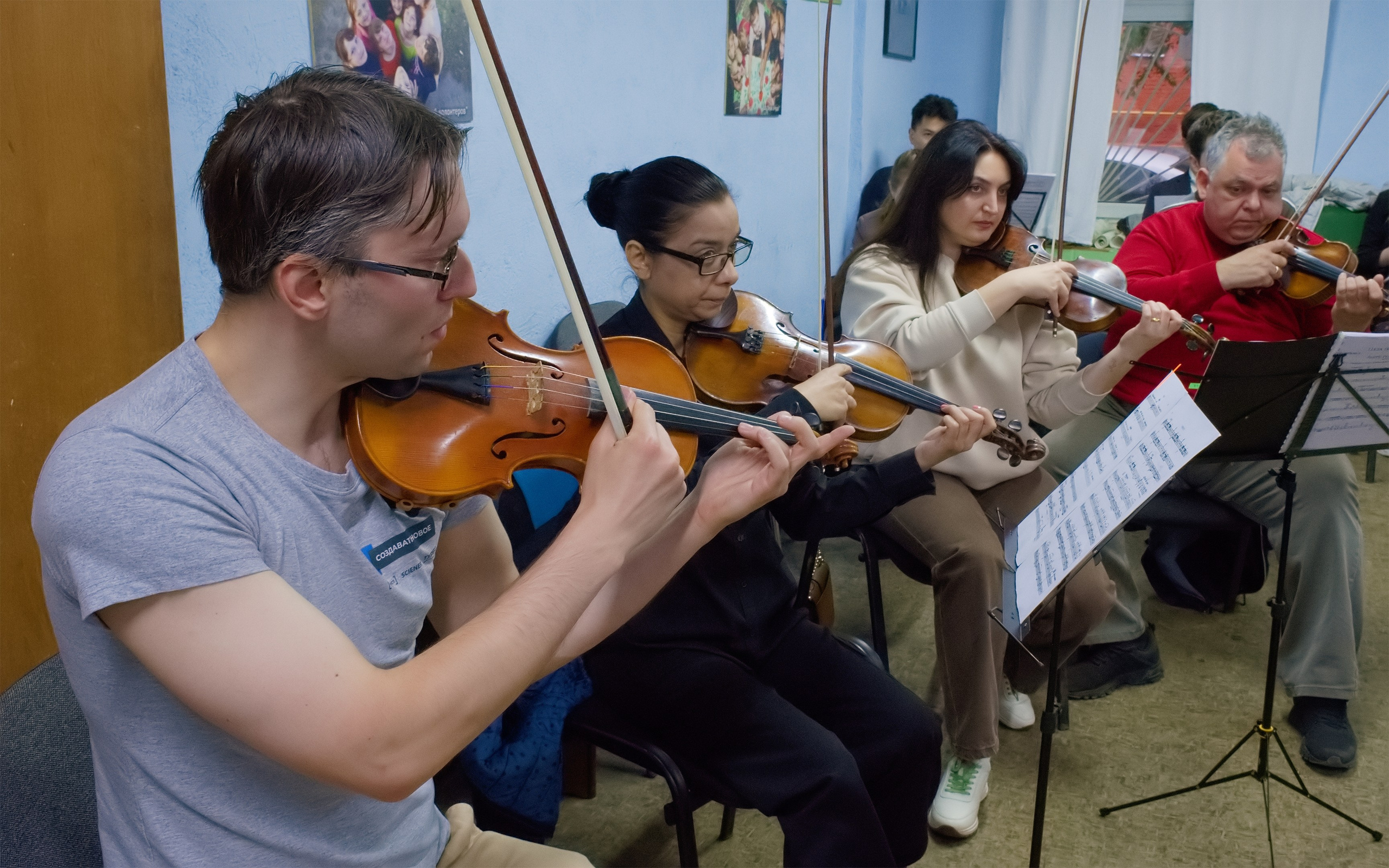 Подготовка к концерту 18.05.2025. Московский молодежный оперный театр
