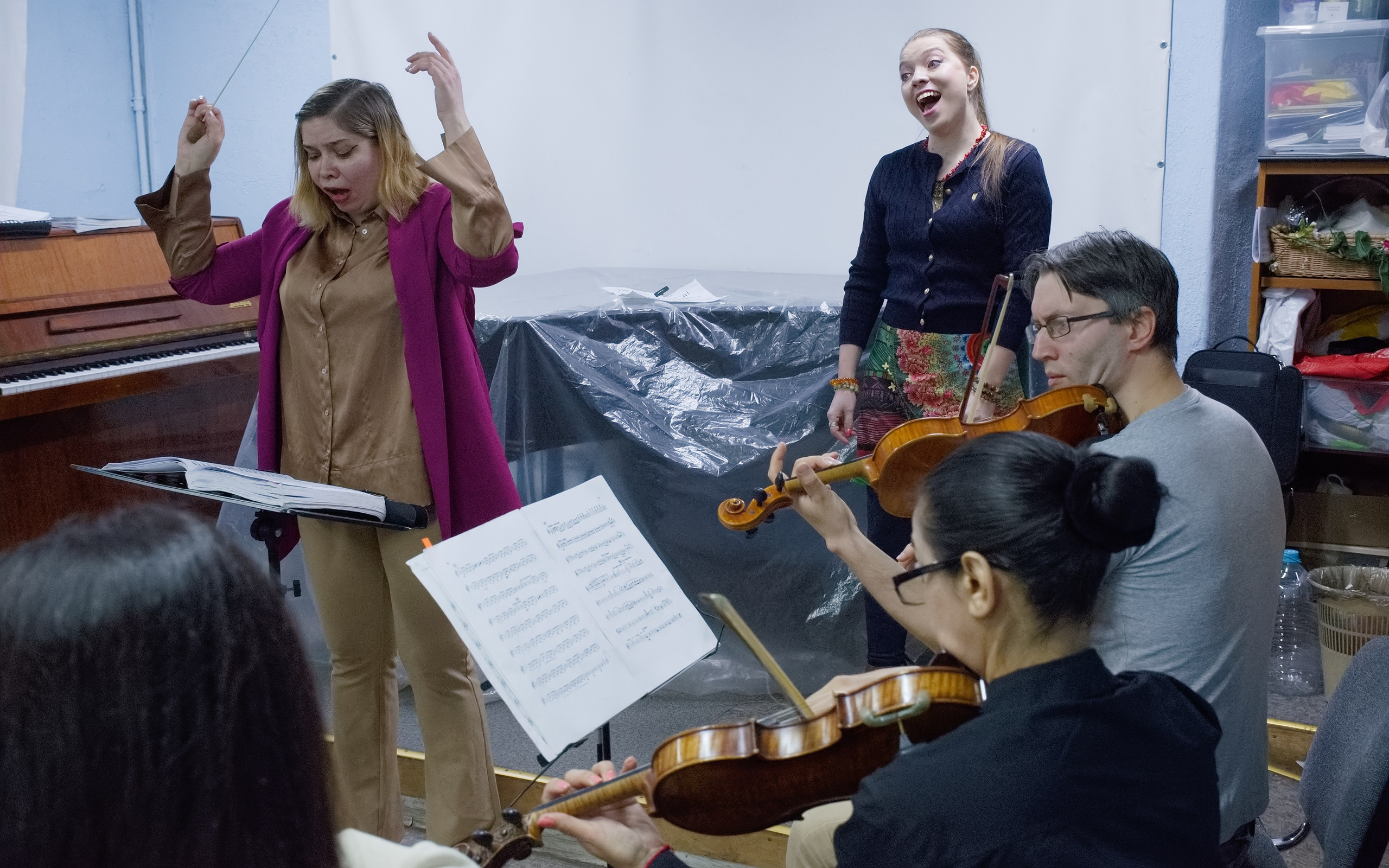 Подготовка к концерту 18.05.2025. Московский молодежный оперный театр