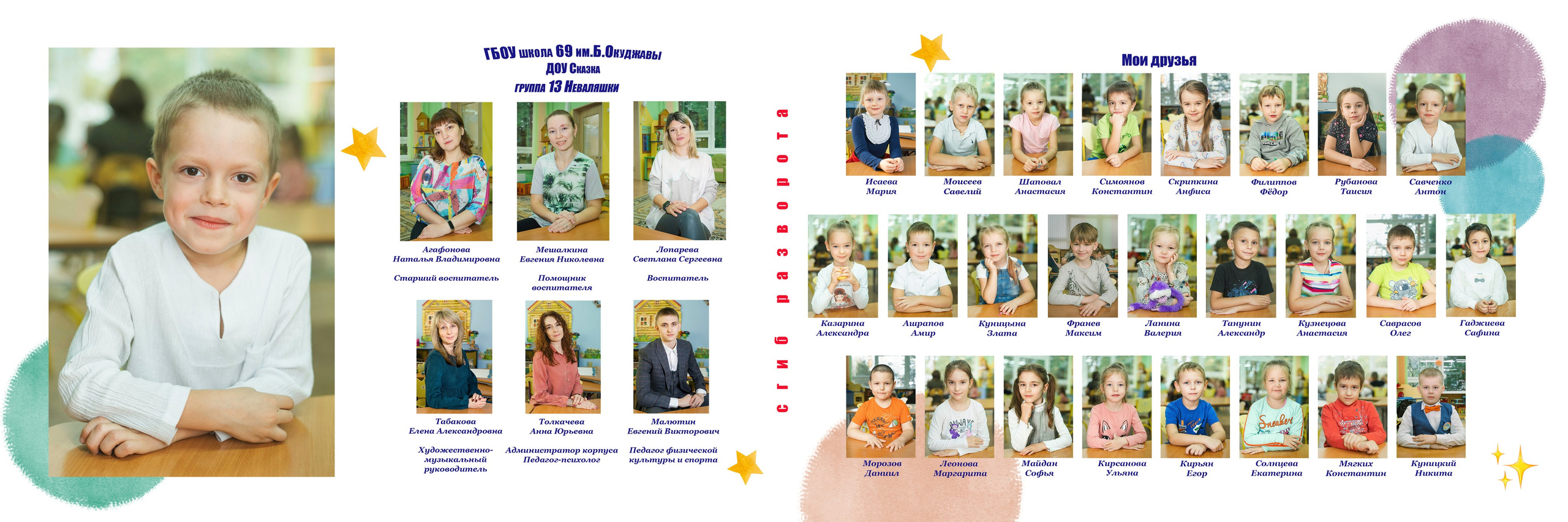 Фотопродукция для сада и школ. Семейный и женский фотограф