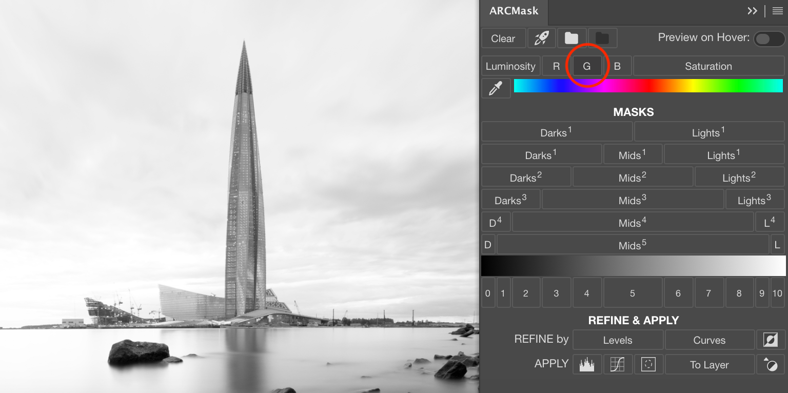 Яркостные маски [4/6]. Световые маски. Фотограф Константин Шамин