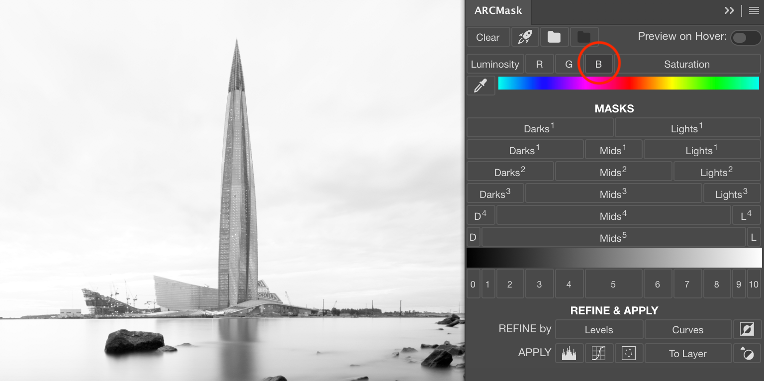 Яркостные маски [4/6]. Световые маски. Фотограф Константин Шамин