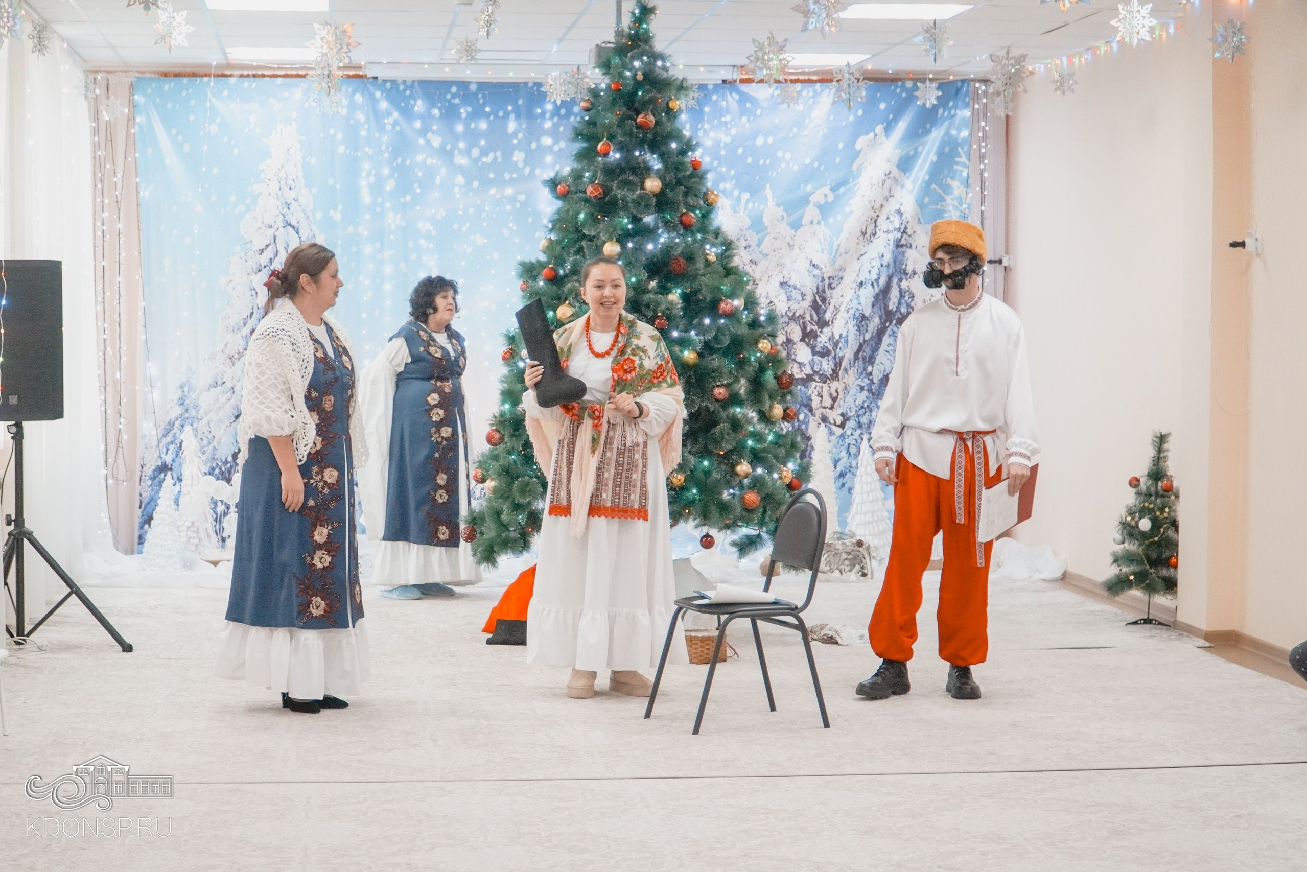 Старый Новый год. Новотитаровский Дом культуры