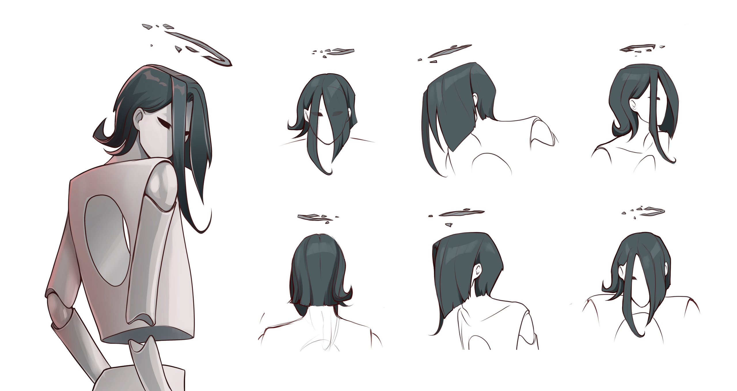 Visual concept of the Bad Omens band. No Sam