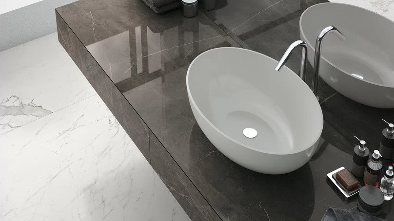 Ремонт санузла, туалета, ванной под ключ в Казани. Укладка плитки