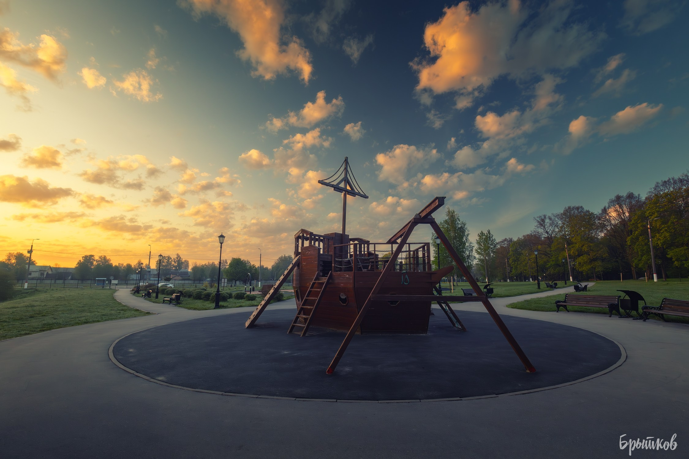 Первомайский парк. Николай Брытков — фотограф в Туле