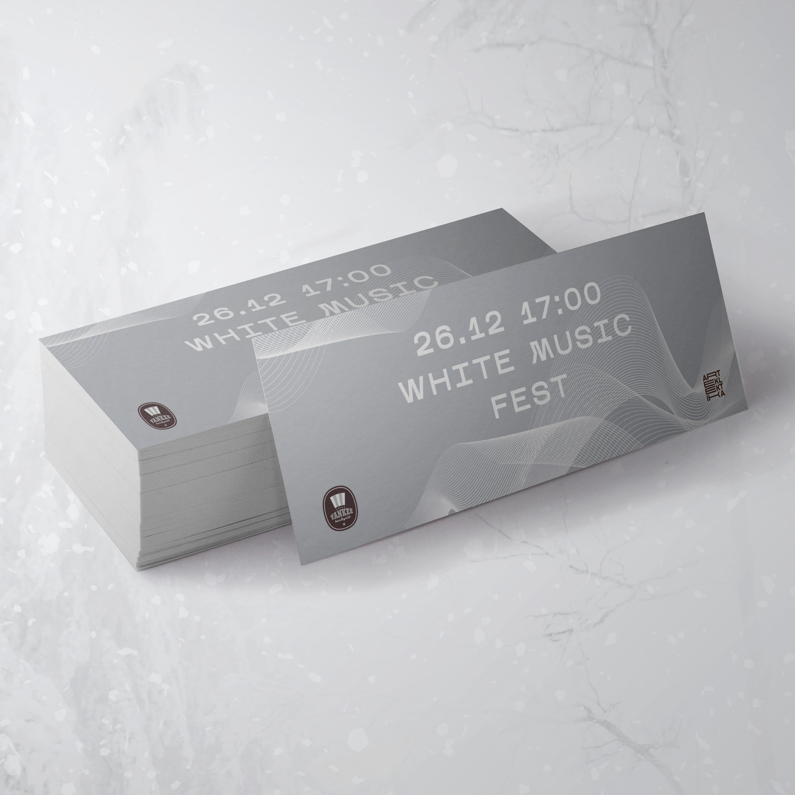 White music fest. Soulstamina ~ graphic designer & visual artist from St.Petersburg