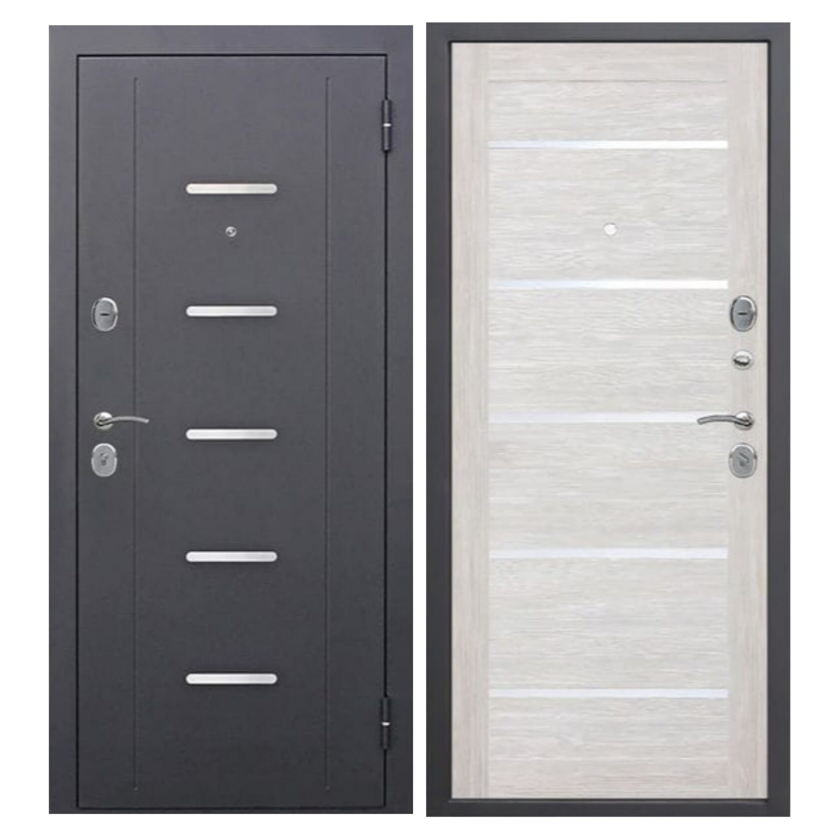 Дверь металлическая входная с мдф панелью