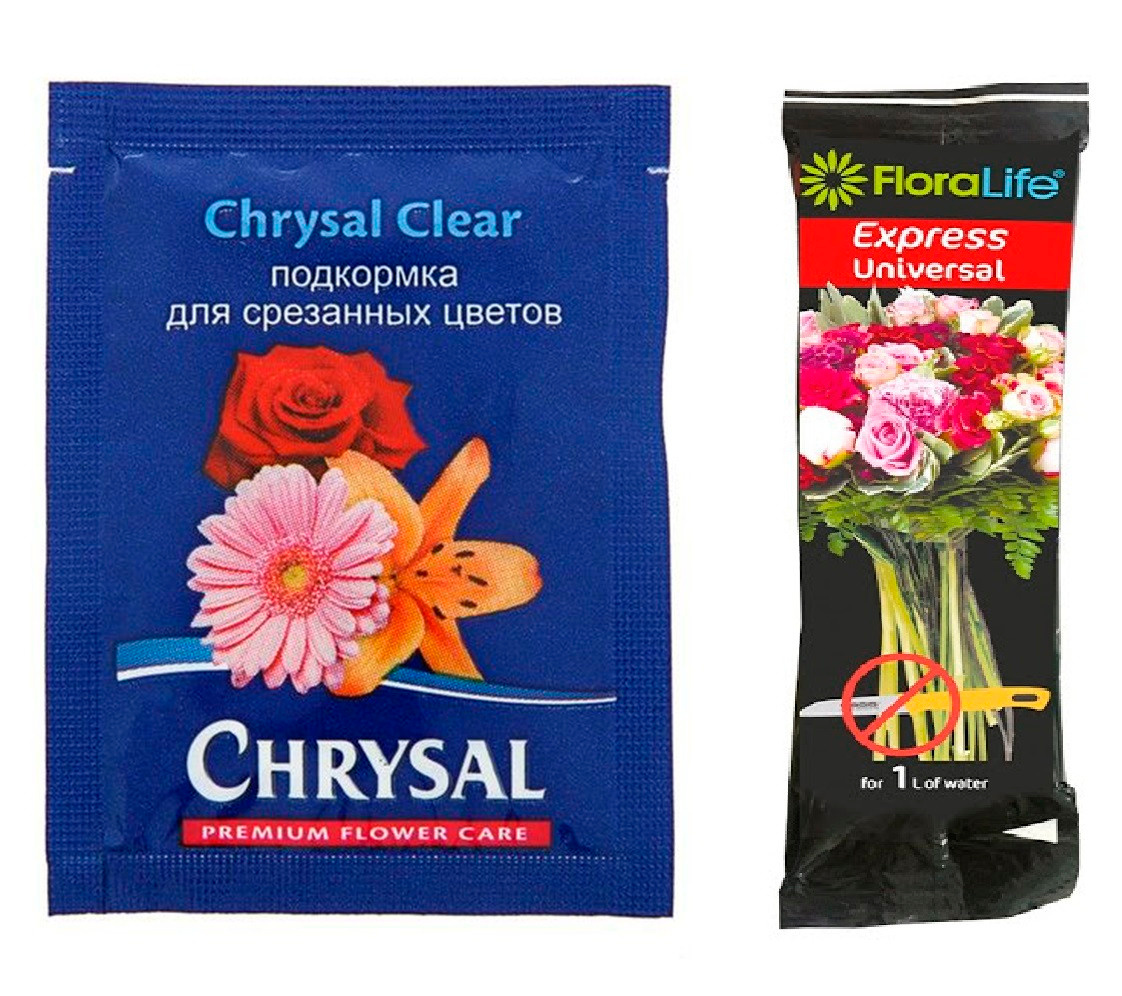 Пакетик к цветам, порошок для цветов, порошок для букета Маргарита Гладкова