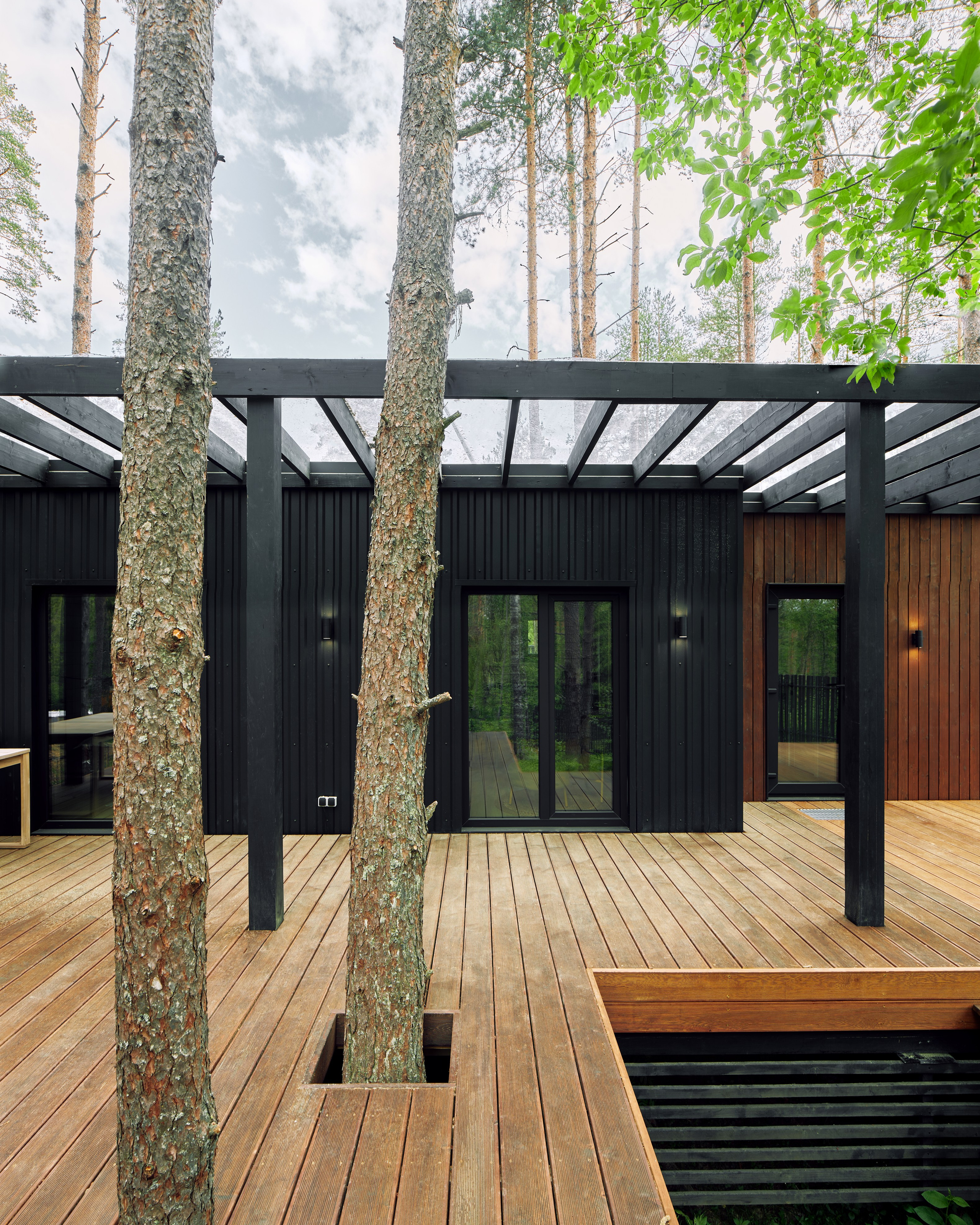 Каркасный модульный дом F. Полякова Екатерина — дизайнер интерьера, архитектор