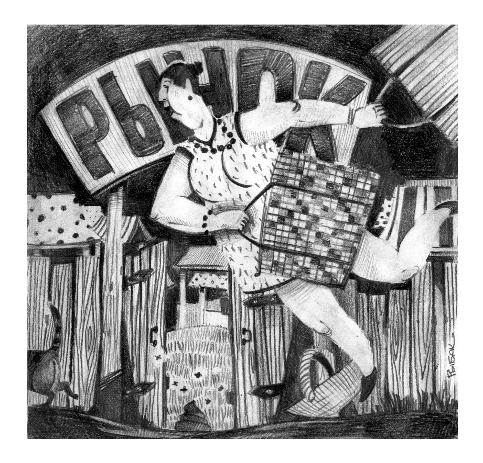 Графика 2013. Художник Рыбак Николай