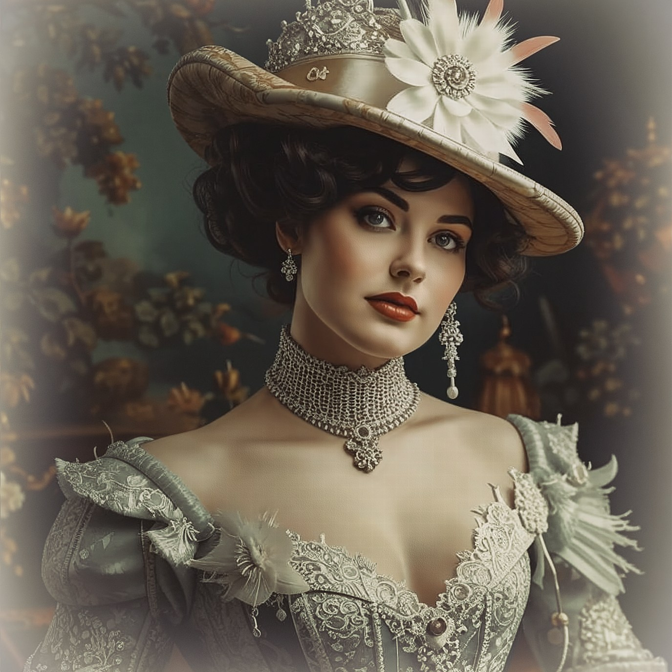 портрет нейросеть женский