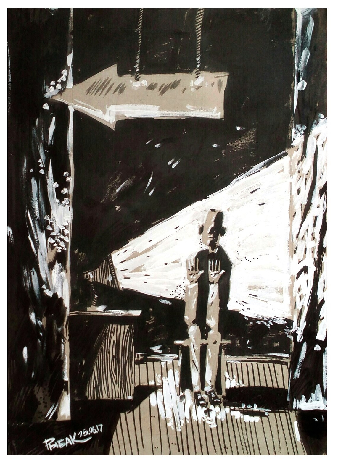 Графика 2017. Художник Рыбак Николай