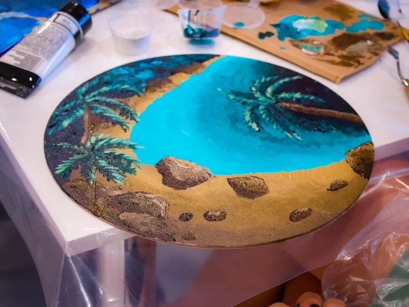 Арт-встреча «О, море, море». Художник Светлана Михайличенко. Картины ручной работы в наличии и под заказ