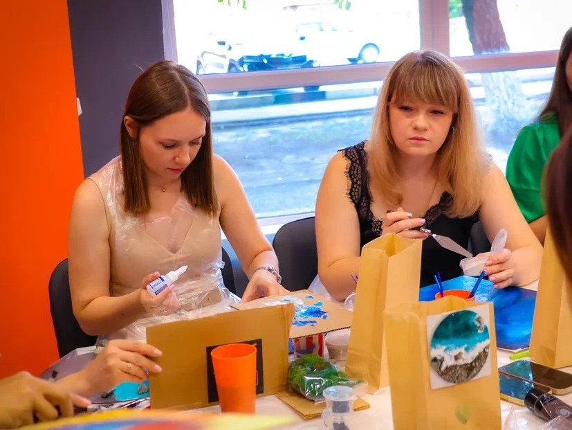 Арт-встреча «О, море, море». Художник Светлана Михайличенко. Картины ручной работы в наличии и под заказ