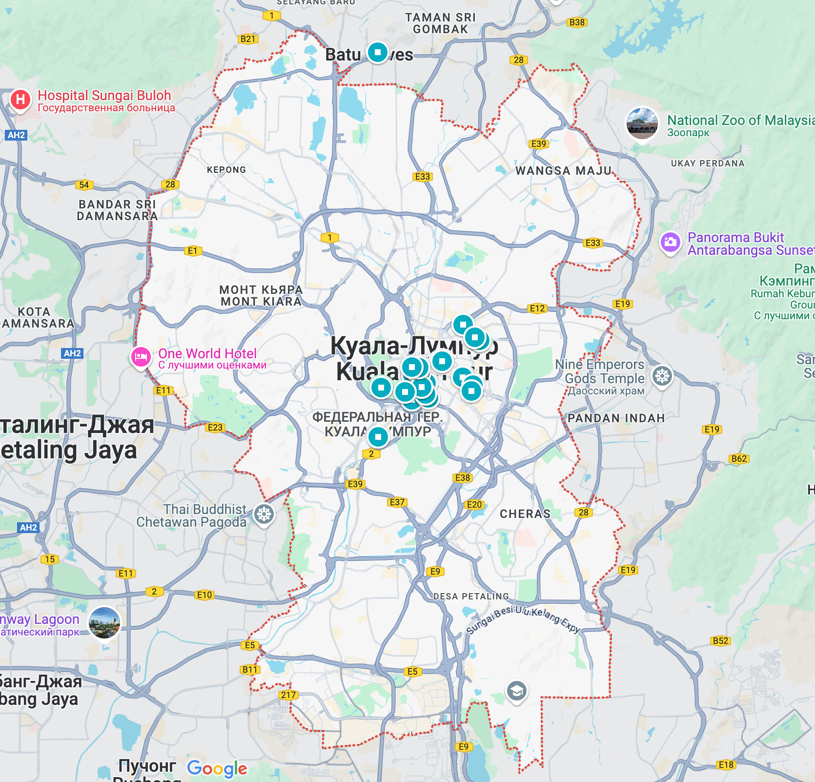 Куала-Лумпур • Малайзия