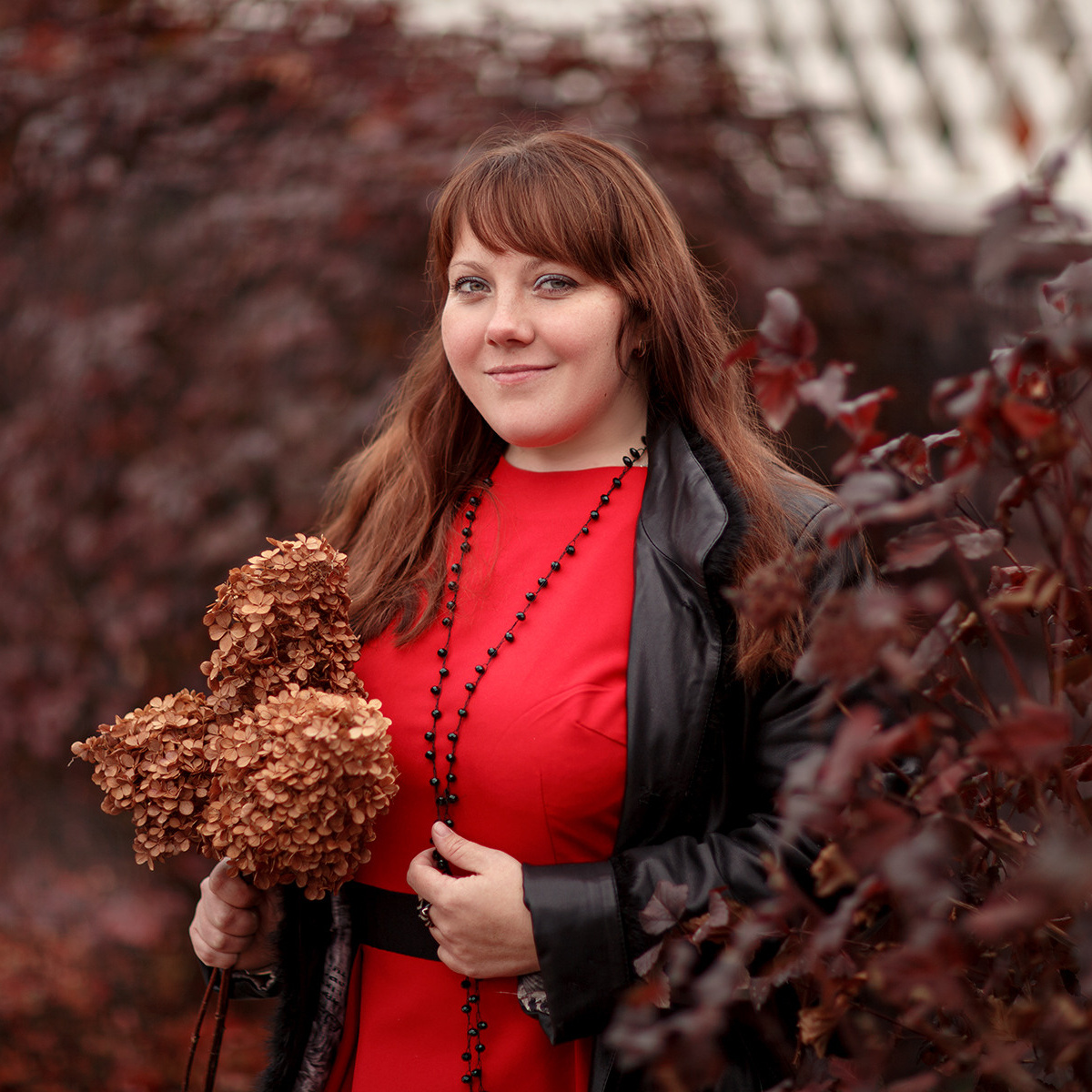 женская фотосессия на природе