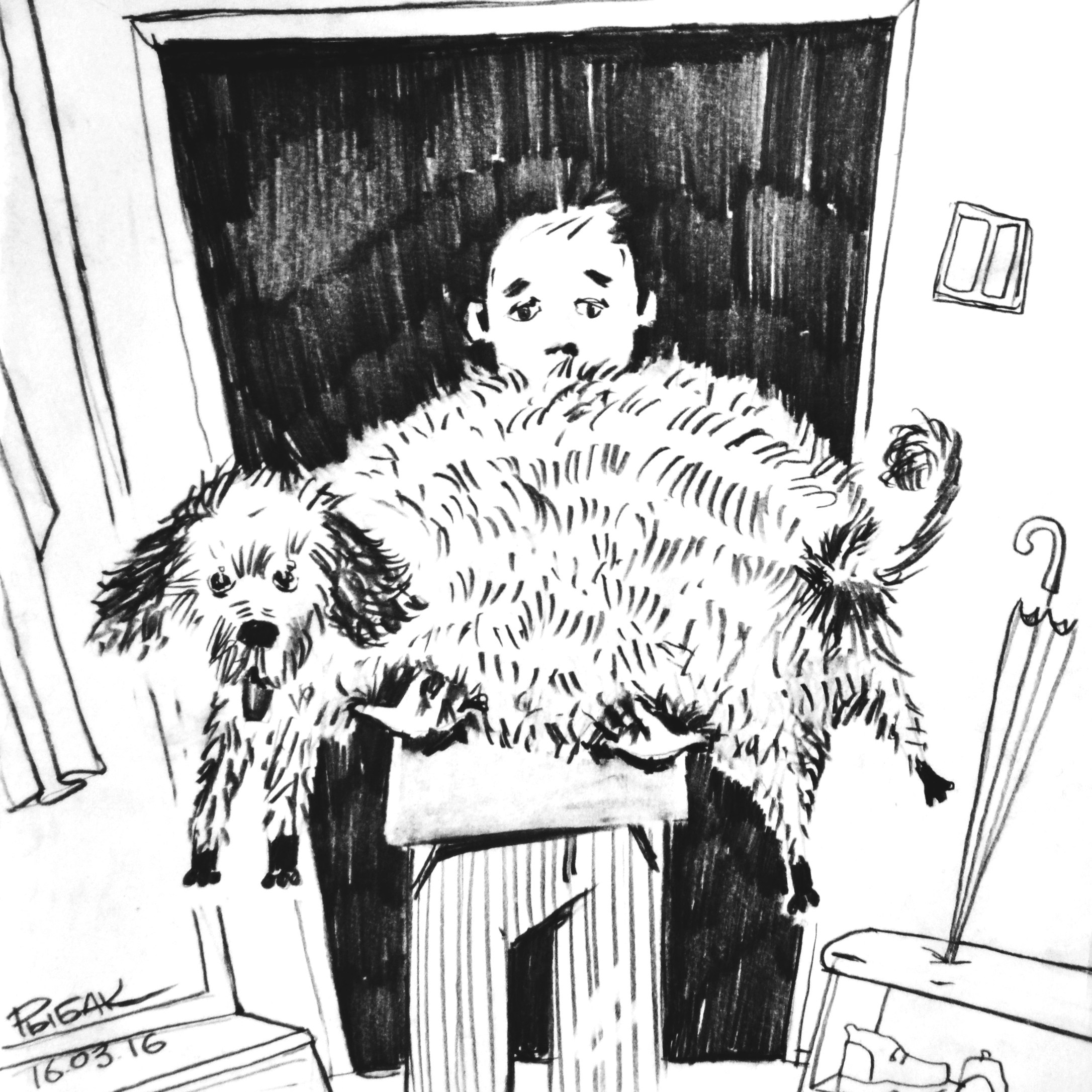 Графика 2016. Художник Рыбак Николай