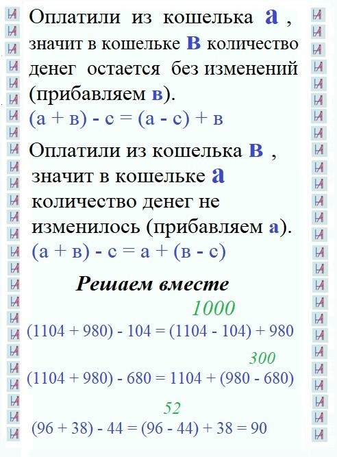 Свойства вычитания или…. Matryoshka64