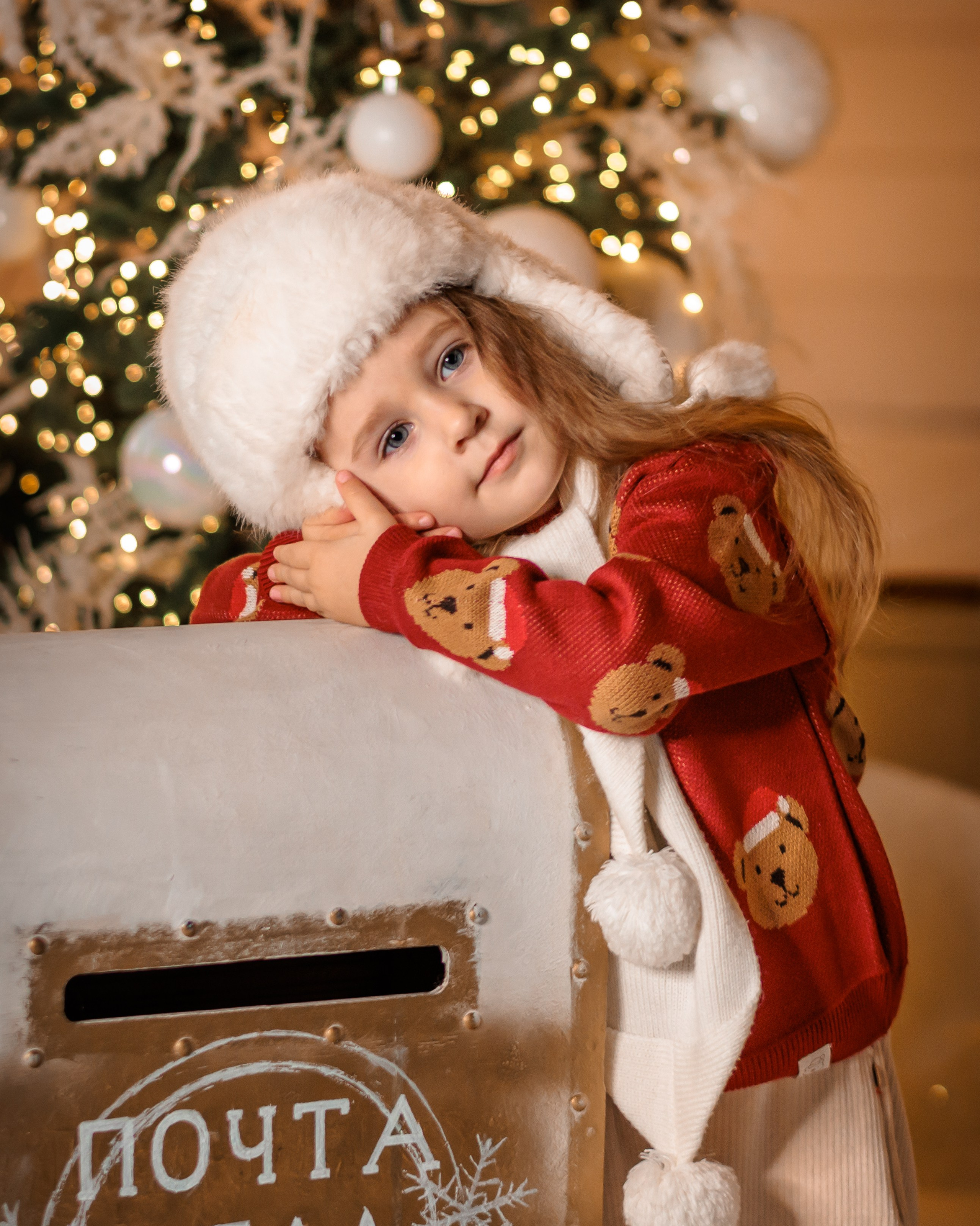 Новогодняя фотосессия. Профессиональный фотограф в Москве и Мо Мария Шантарёва