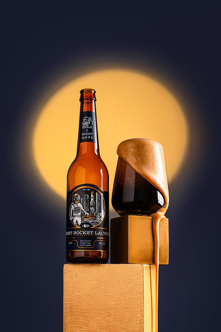 Рекламный и фуд-фотограф в СПб | Съемка для безалкогольного пива Zero Point в OSSU