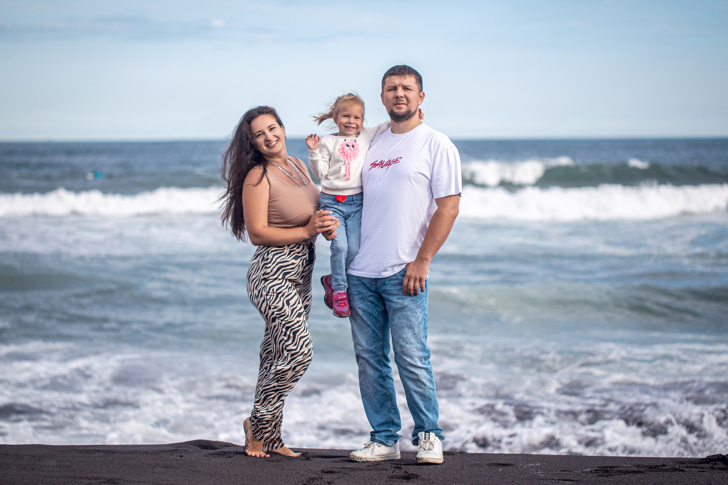 Семейные фотосессии на берегу тихого океана в Петропавловске-Камчатском