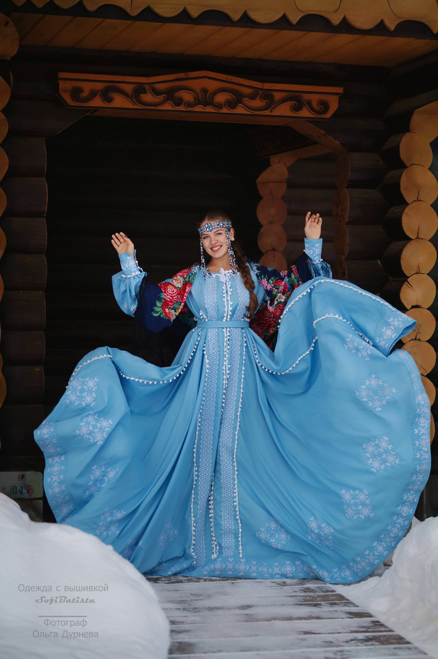 Русская и славянская одежда. Современна русская одежда