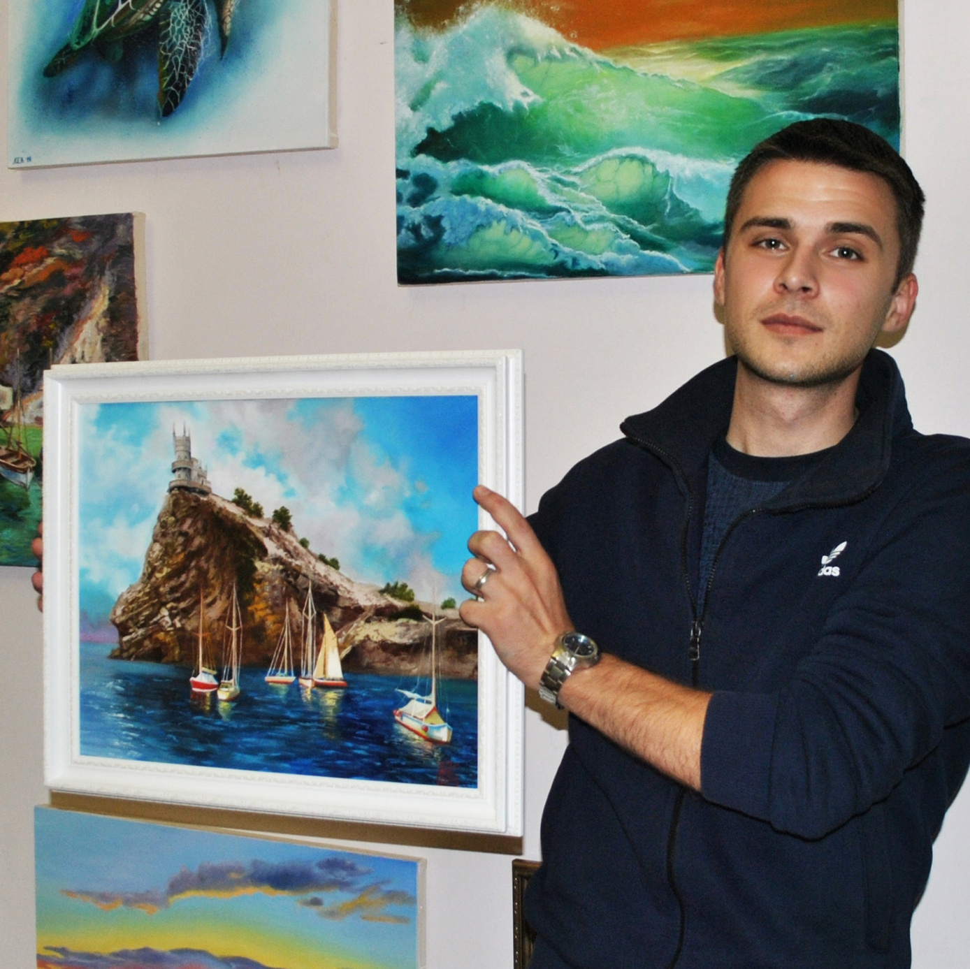 大師班. 根據照片訂購繪畫和肖像。藝術家 Sofia Rechling