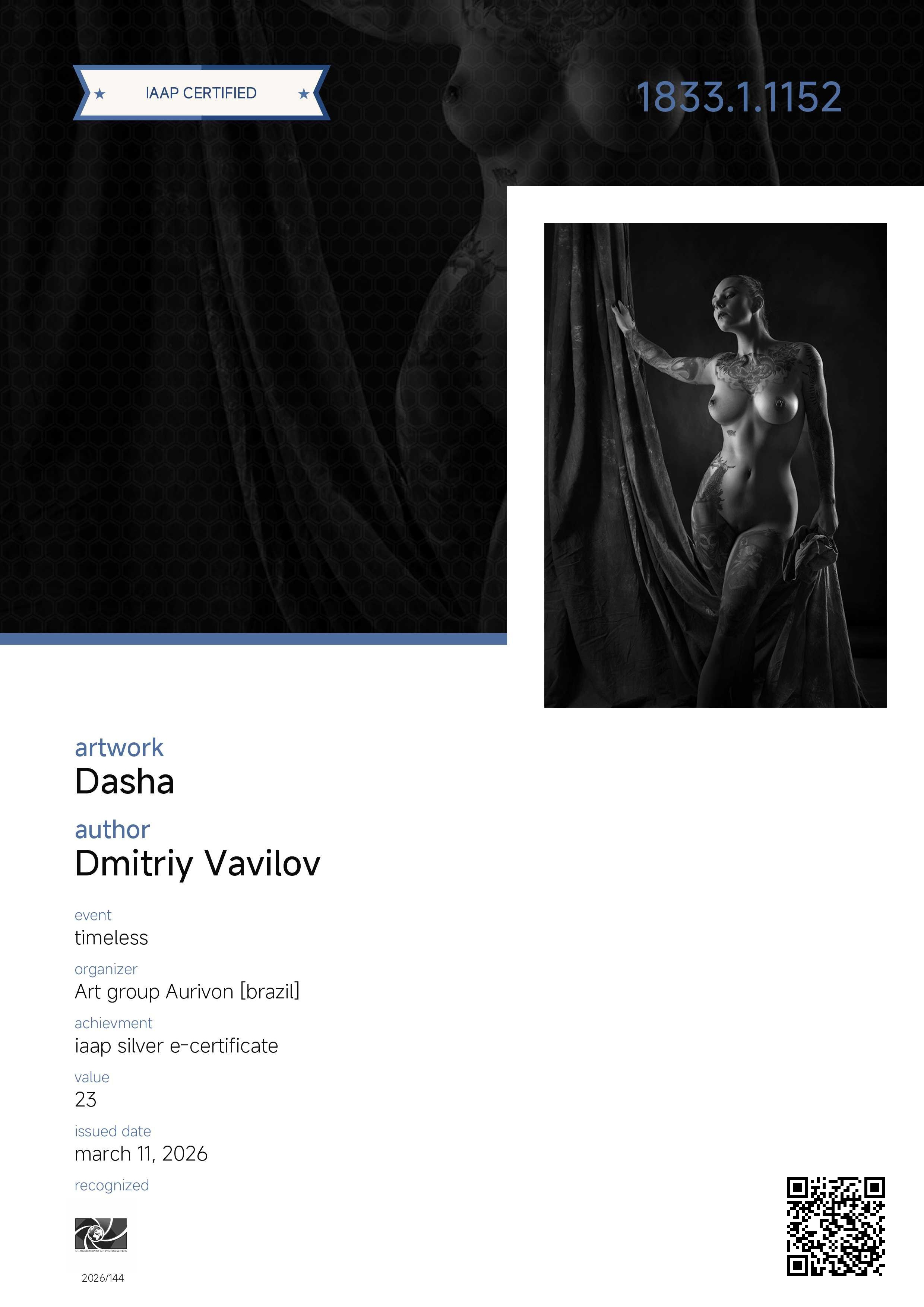 Для меня отдельное удовольствие награды за репортажку. Творческие фотосессии в Москве