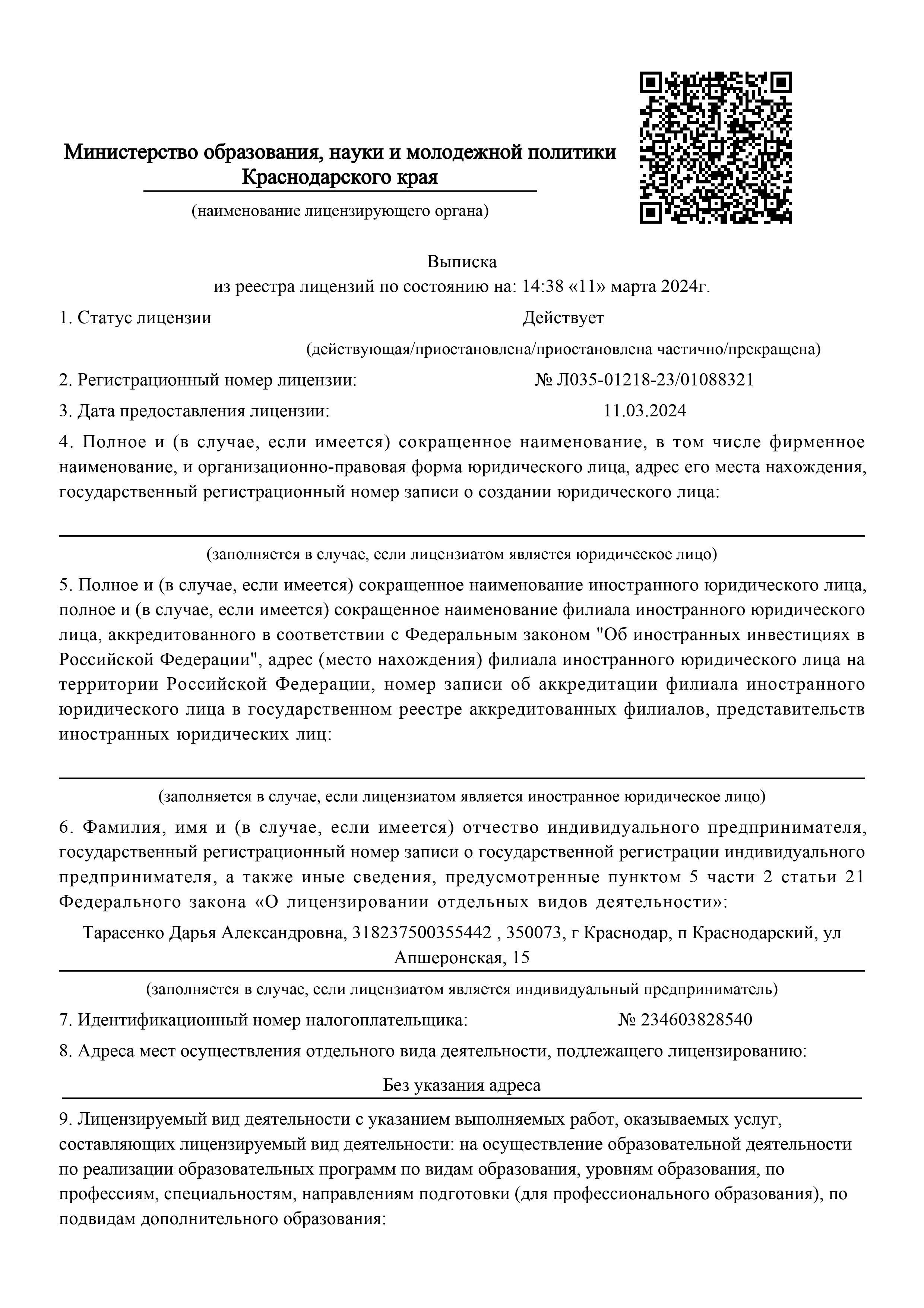 Курс по основам фотографии «Фотостарт». Фотограф Дарья Берестова (Краснодар)