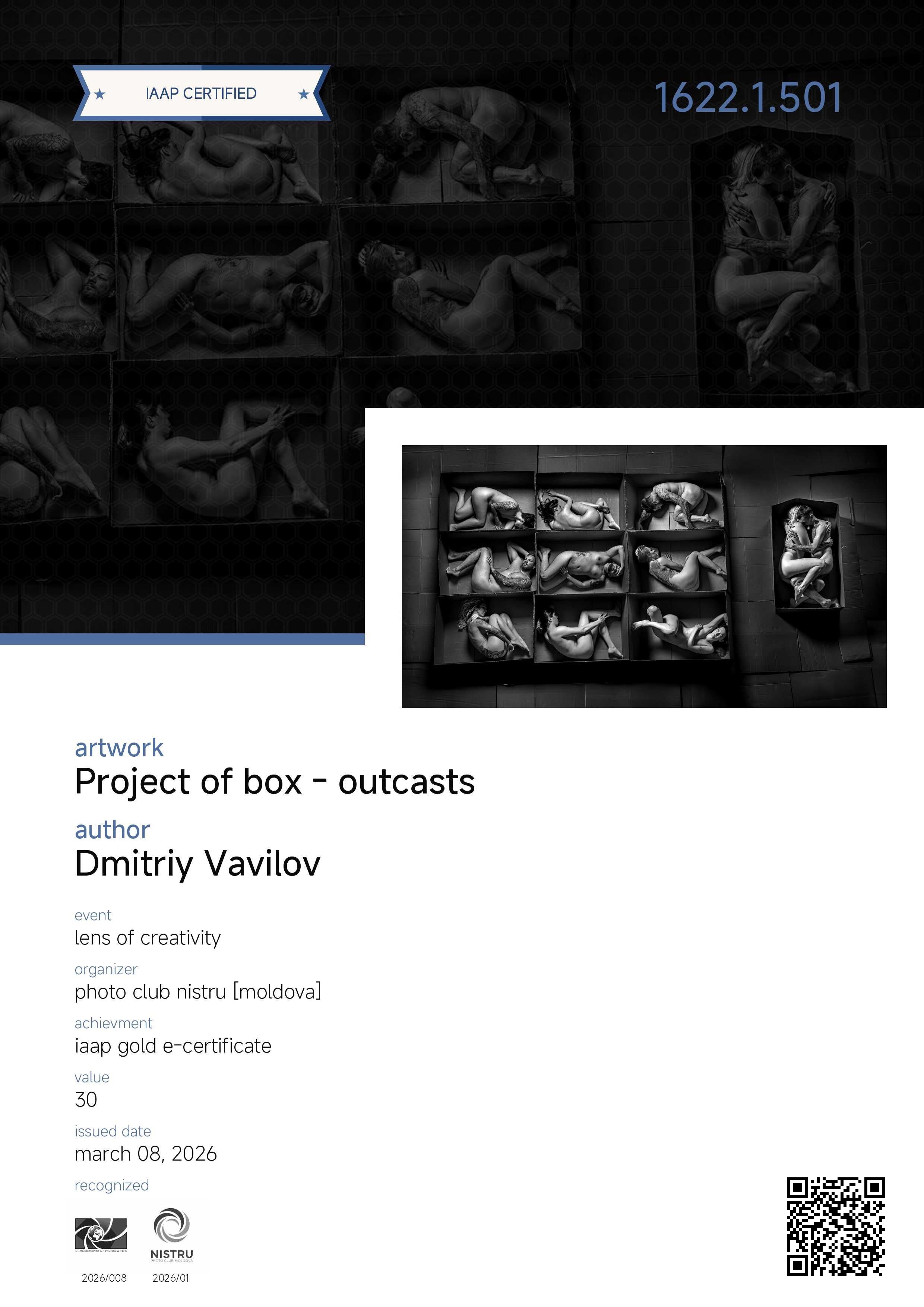 Для меня отдельное удовольствие награды за репортажку. Творческие фотосессии в Москве