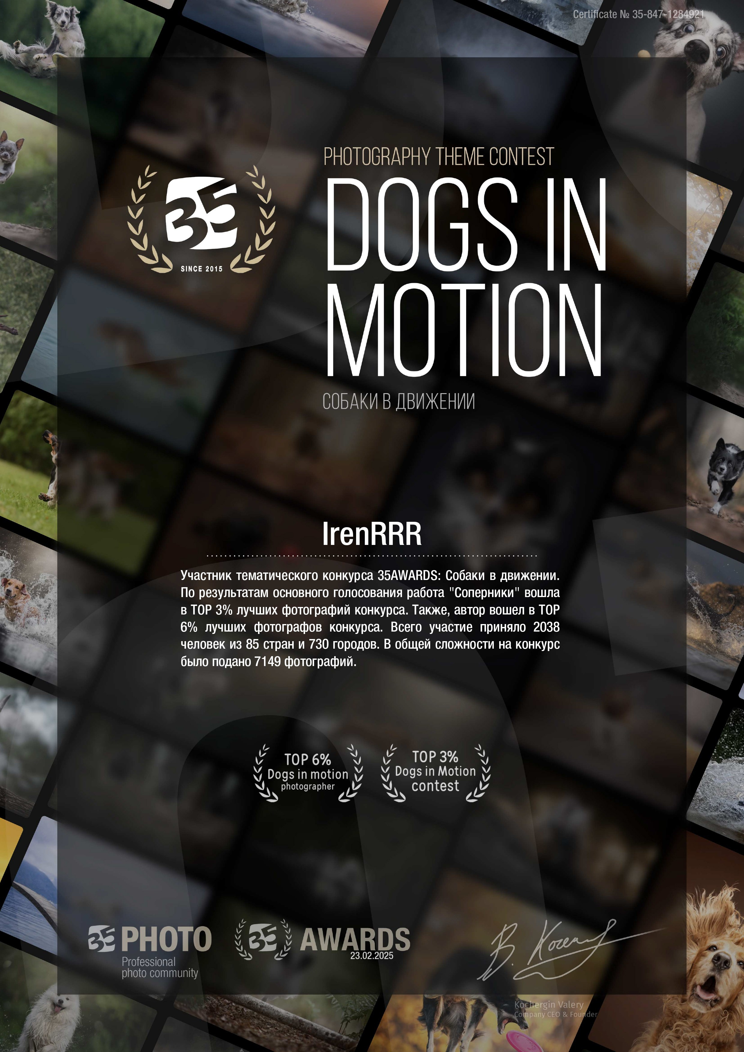 Результаты конкурсов. Irenephoto.ru