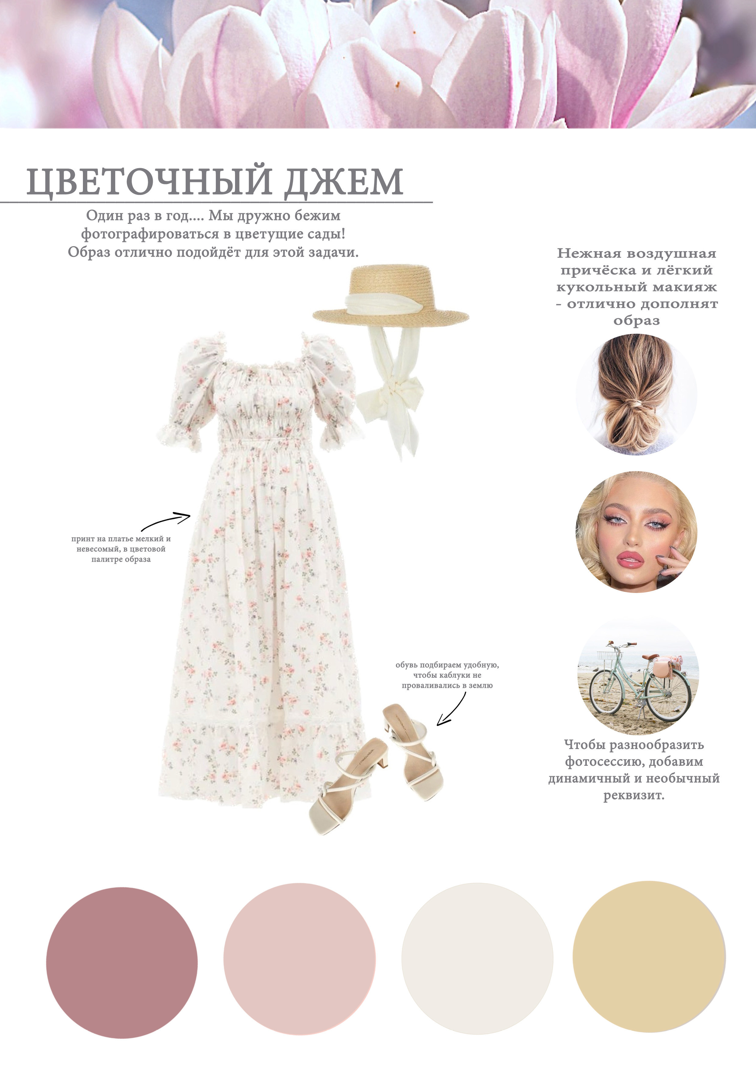 Образы на фотосессию цветения спб. Фотограф в Санкт-Петербурге, Анна Скворцова