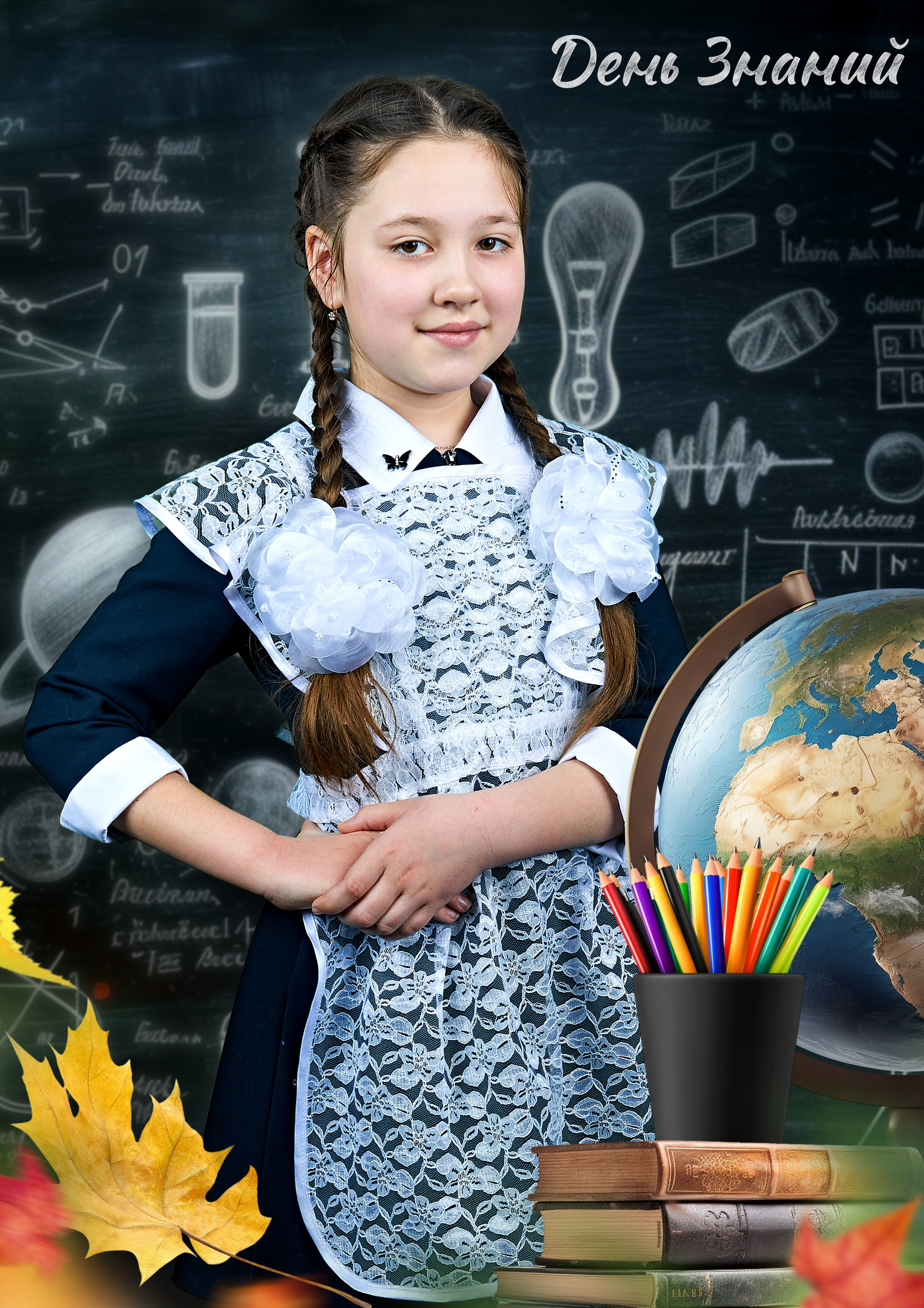 Школьная фотография, портрет ученика и групповая фотография класса